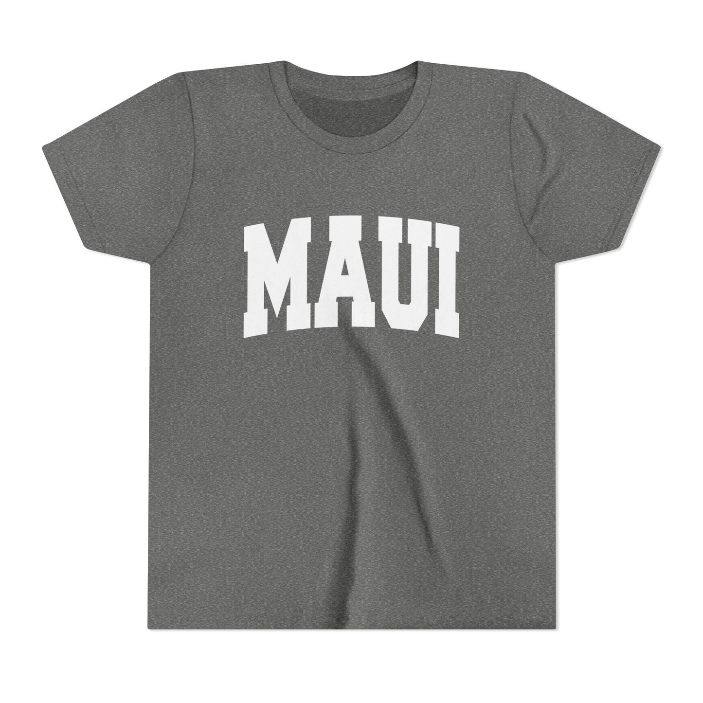 Maui Hawaii Youth Graphic Tee Kids Maui T Shirt Graphic Tee – Cozy Vibes · Perfect For Daily Wear