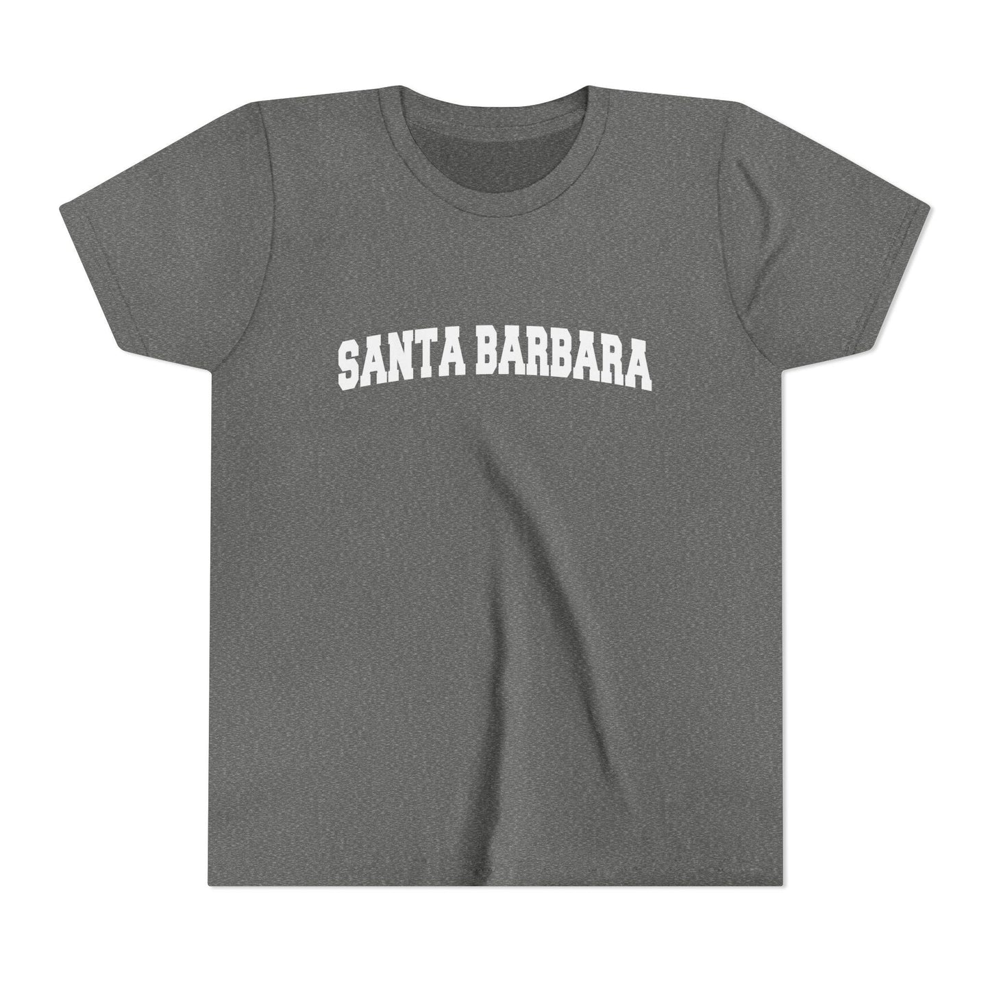 Santa Barbara California Youth Graphic Tee Kids Santa Barbara T Shirt Graphic Tee – Warm & Stylish · Great Gift For Fans