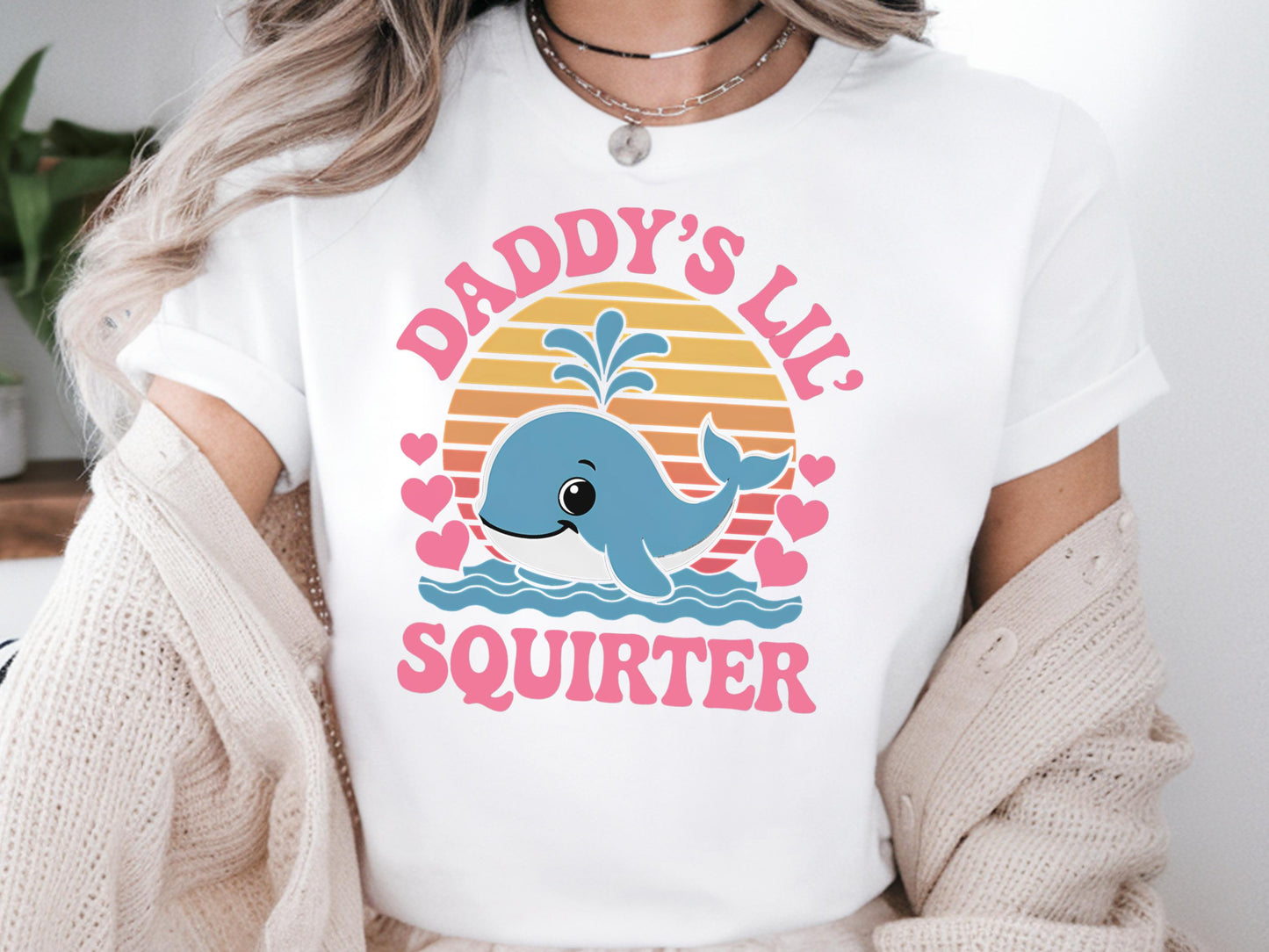 Daddy39s Lil39 Squirter Shirt Inappropriate Shirt Bachelorette Party Gifted Funny Raunchy Shirt Unhinged Shirts Women Embarrassing Shirt Graphic Tee – Easygoing Wear · Top Pick For Any Outfit