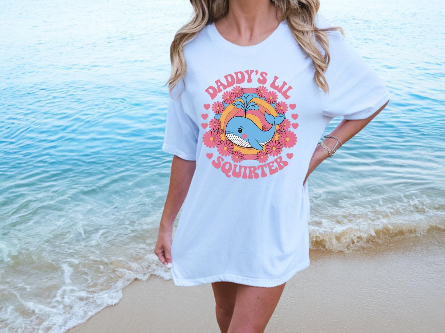 Daddy39s Lil39 Squirter Shirt Inappropriate Shirt Bachelorette Party Gifted Embarrassing Shirt Funny Raunchy Shirt Unhinged Shirts Women Graphic Tee – Cozy Vibes · Must-Have Style