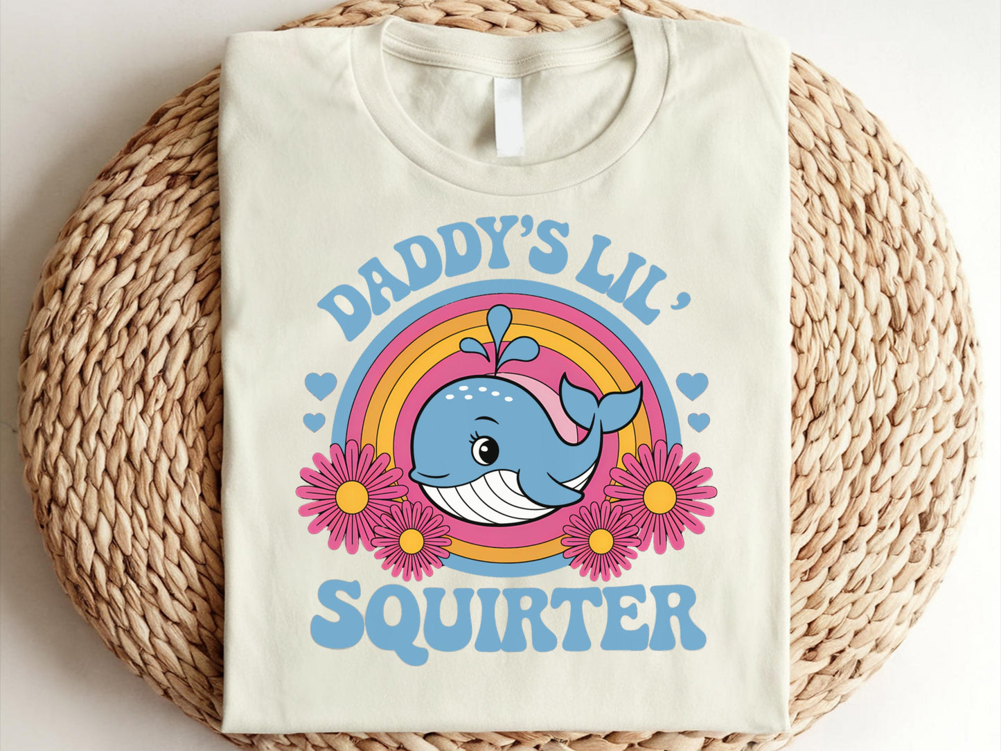Daddy39s Lil39 Squirter Shirt Inappropriate Shirt Bachelorette Party Giftful Embarrassing Shirt Funny Raunchy Shirt Unhinged Shirts Women Graphic Tee – Everyday Comfort · Trending Graphic Apparel