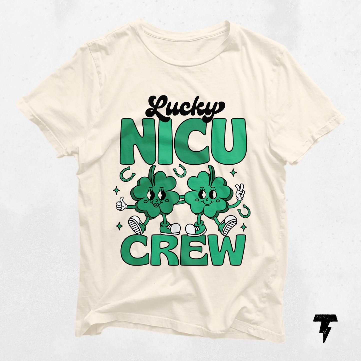 Lucky NICU Crew Nurse St Patrick39s Day Shirt Neonatal ICU Tee for Saint Patty39s Day Cute Gift for NICU Nurses Graphic Tee – Warm & Stylish · Top Pick For Any Outfit