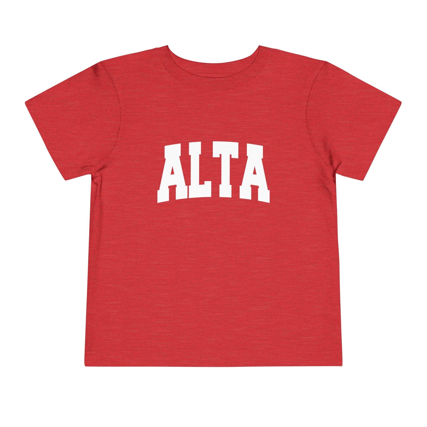 Alta Utah Toddler Graphic Tee Kids Alta Vacation Shirt Collegiate Style Graphic Tee – Aesthetic Look · Perfect For Daily Wear