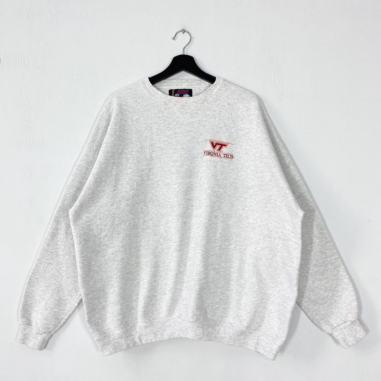Vintage 90s Virginia Polytechnic Institute Sweatshirt Virginia Tech Crewneck Virginia Sweater Virginia Tech Hokies Embroidered Logo XXLarge Sweatshirt – Everyday Comfort · Top Pick For Any Outfit