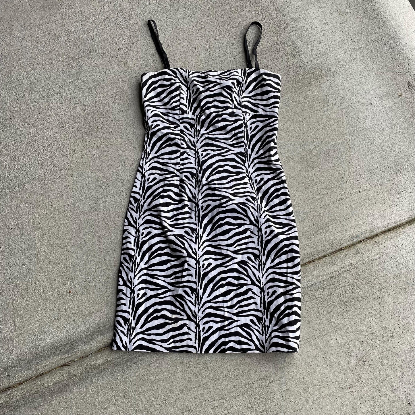 90s vintage zebra print dress Graphic Tee – Bold Style · Great Gift For Fans