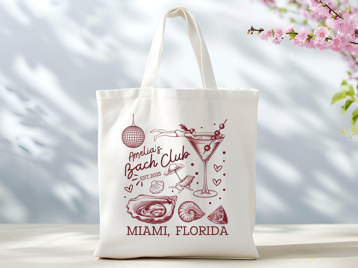 Custom The Bach Club Tote Bag Bridesmaid Tote Club Bachelorette Bridesmaid Favors Bachelorette Party Favors Bachelorette ToteClub Bach Tote Bag – Easygoing Wear · Trending Graphic Apparel