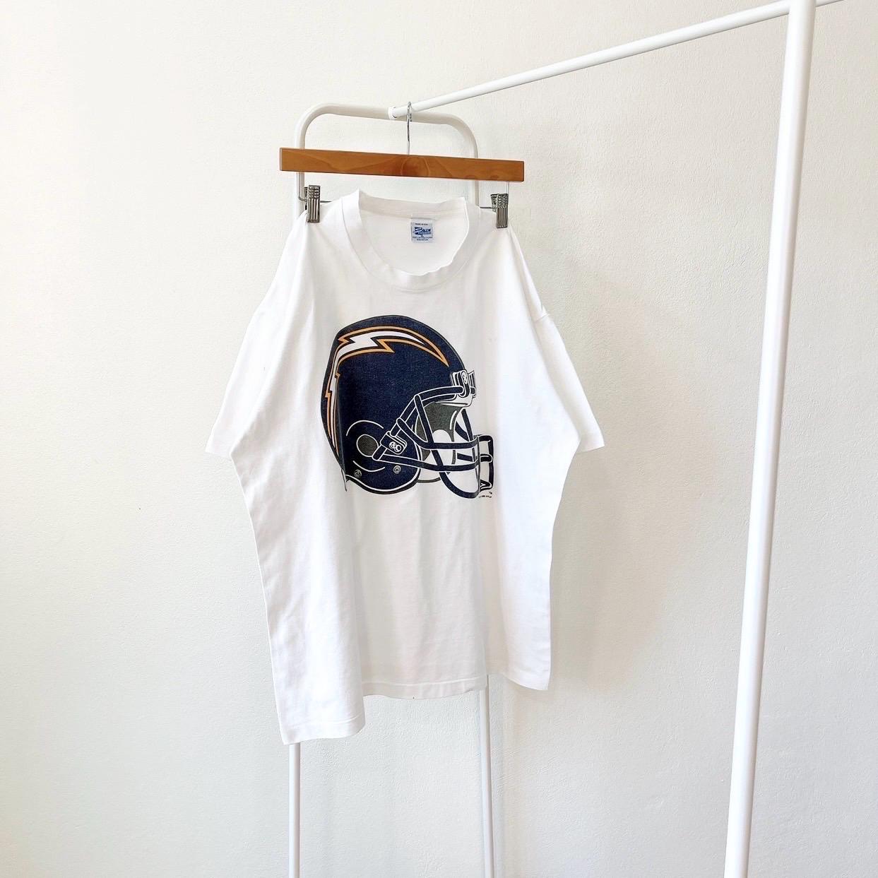 Vintage 90s San Diego Chargers football 1995 Made in USA vintage Salem white t shirt XL Graphic Tee – Bold Style · High-Quality Print