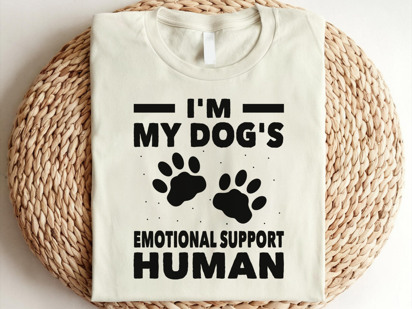 Emotional Support Human Shirt Funny Dog Lover Shirt Emotional Support Shirt Emotional Animal Support Emotional Support Human Graphic Tee – Everyday Comfort · Trending Graphic Apparel