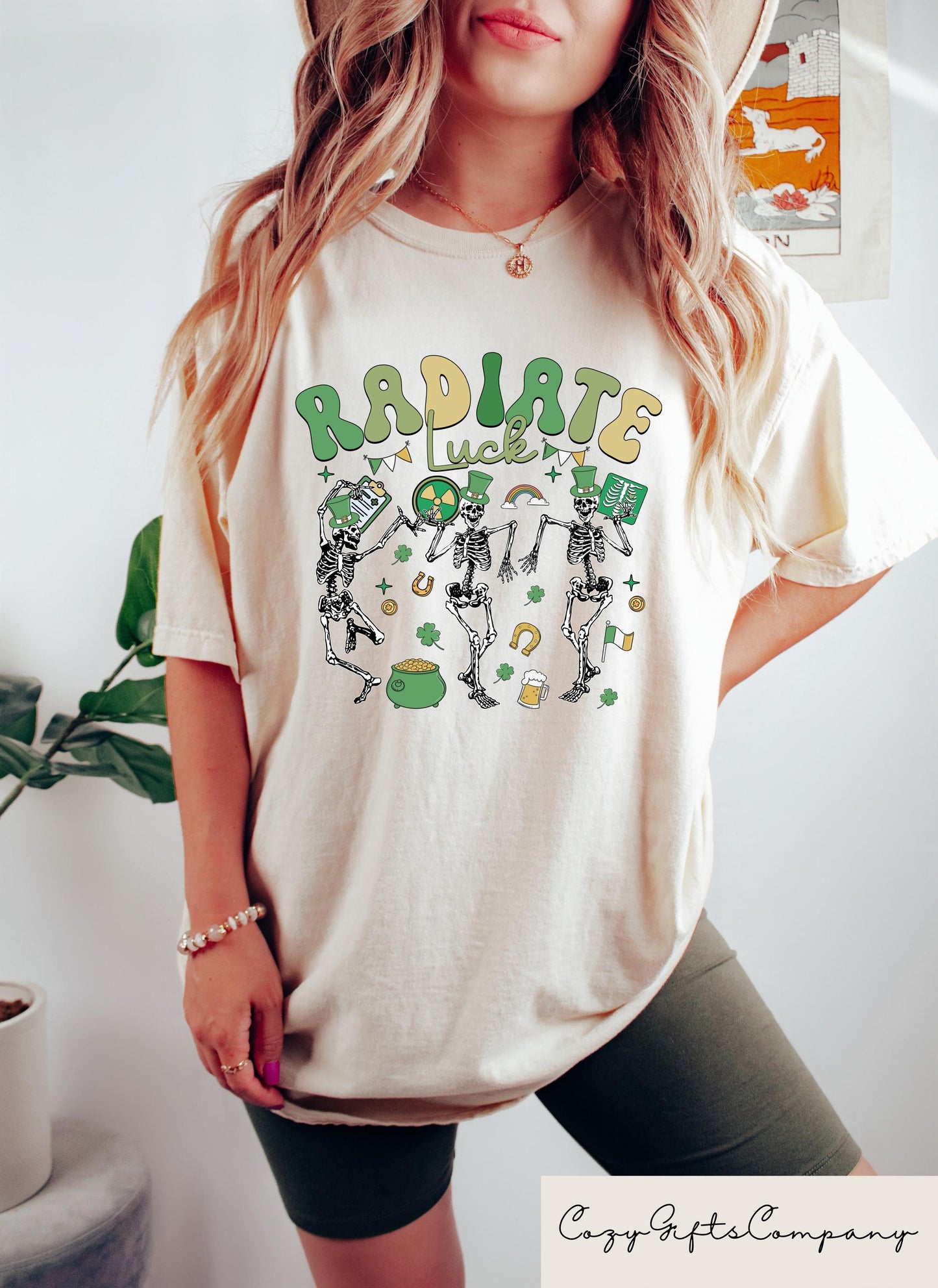 Radiate Luck St Patricks Day T shirt Radiology St Patricks Day Shirt Rad Tech St Pattys Sweatshirt Radiologist Tech Gift Rad Tech Tee Sweatshirt – Feel-Good Design · Trending Graphic Apparel