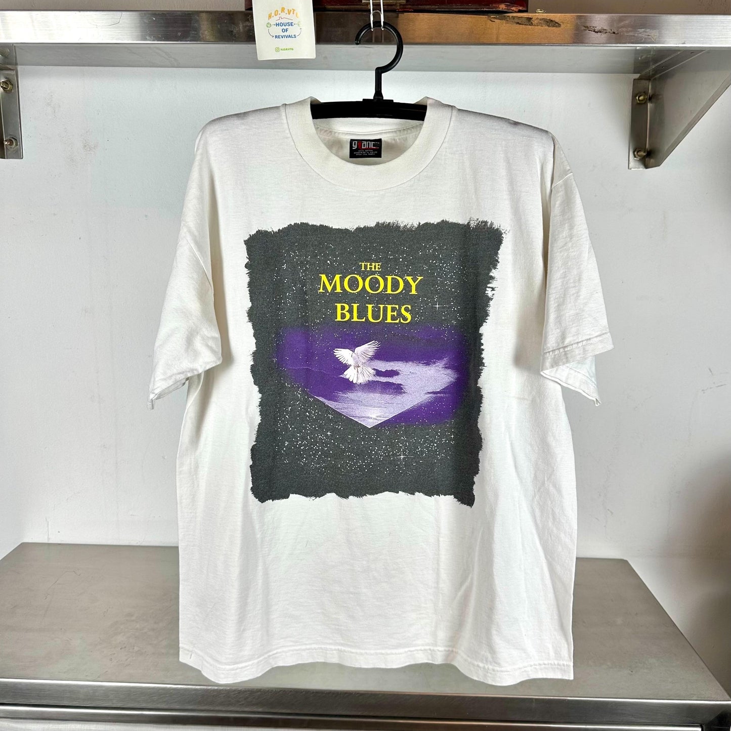 Vintage 90s The Moody Blues Rock Band Tour XL Giant Tag T shirt Vintage Band Tshirts Vintage Band Tees Vintage Moody Blues Tshirt Graphic Tee – Everyday Comfort · Top Pick For Any Outfit
