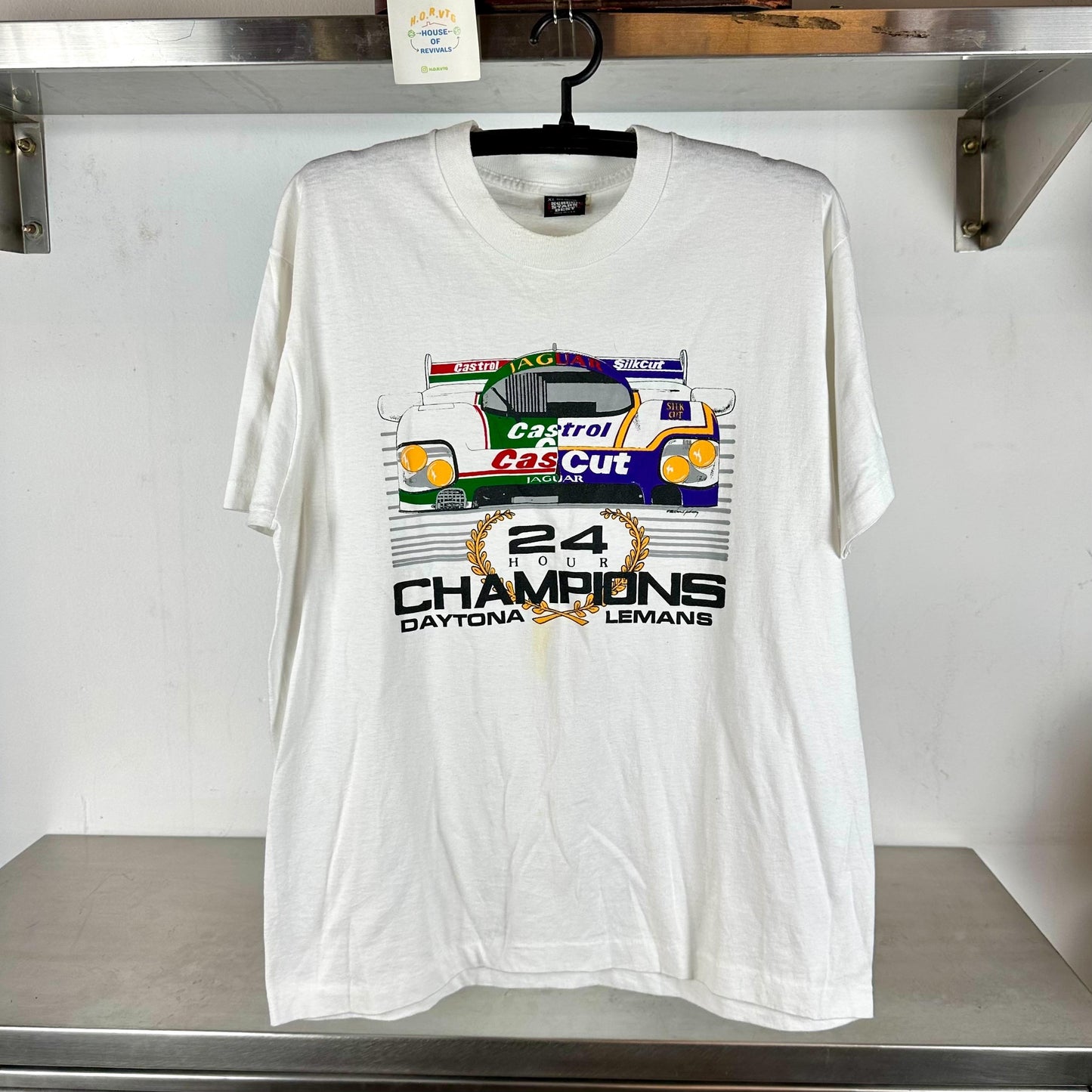 Vintage 1988 Jaguar Le Mans Daytona Champions XL single stitch T shirt Vintage Cars Tshirts Vintage Cars Tees Vintage Daytona Tshirts Graphic Tee – Everyday Comfort · Top Pick For Any Outfit