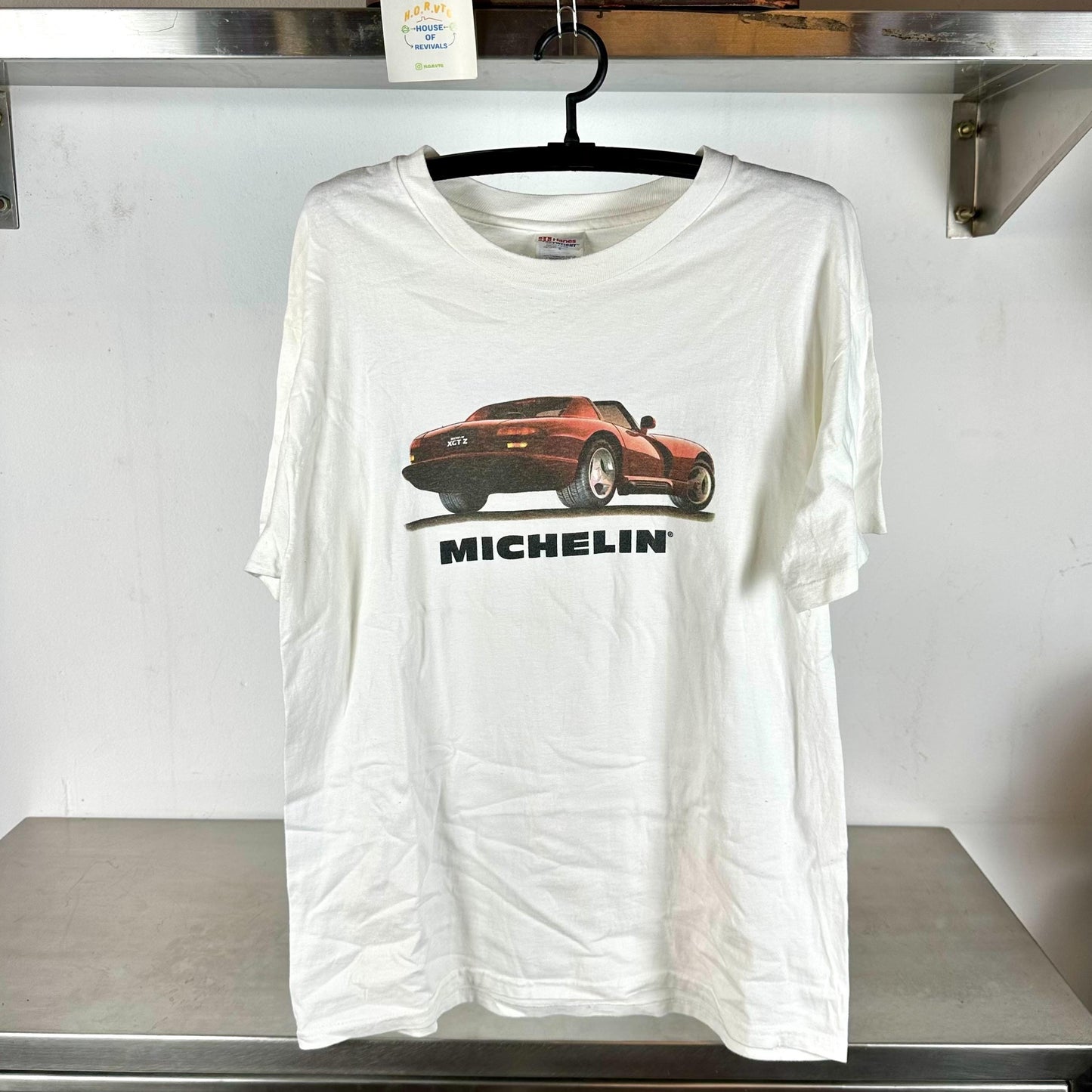 Vintage 1995 Michelin Dodger Viper Car Owners Promo Large T shirt Vintage Cars Tshirts Cars Tshirt Vintage Michelin shirt Michelin shirt Graphic Tee – Soft Feel · Perfect For Daily Wear