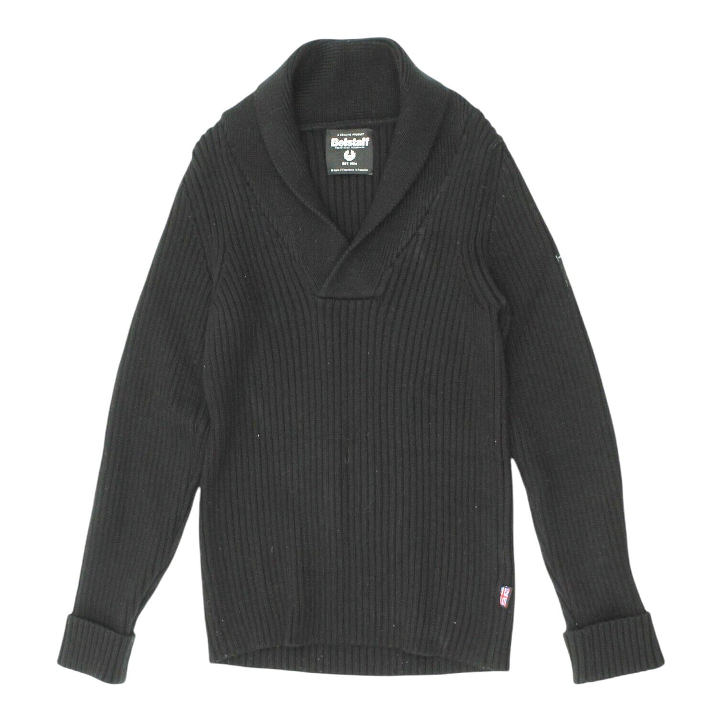 Belstaff Mens Black Jumper Vintage Designer Casual Knit Pullover Sweater Graphic Tee – Everyday Comfort · Perfect For Daily Wear