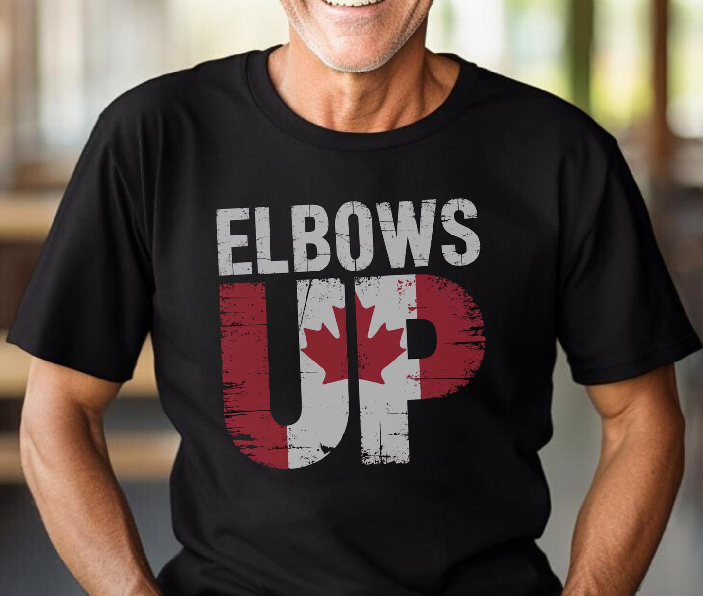 Elbows Up Canada Tee Funny Canadian T Shirt Perfect for Canada Day Gift Resist Elbows Up Fists Out Shirt Graphic Tee – Fan Favorite · Must-Have Style
