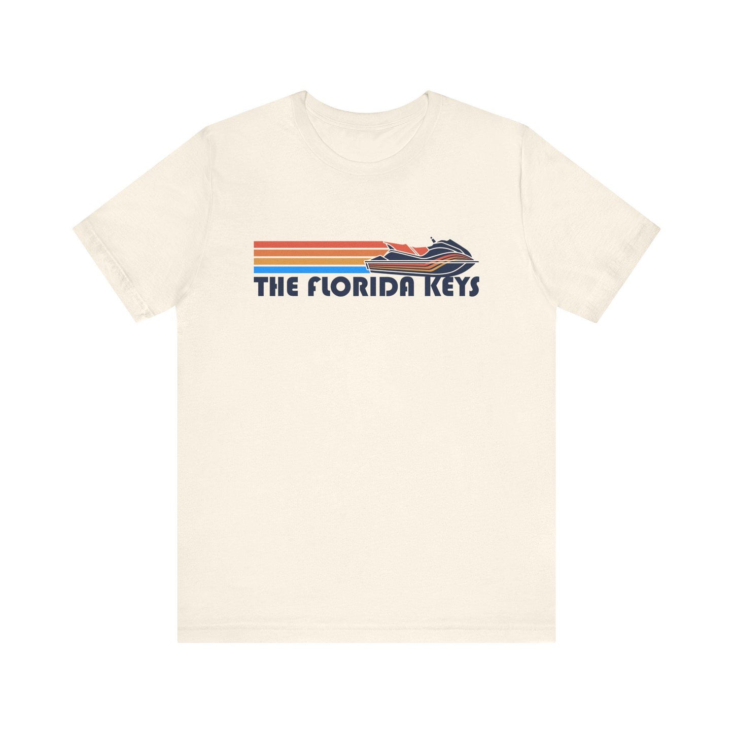 The Florida Keys T Shirt Retro Jetski PWC Graphic The Florida Keys Tee Graphic Tee – Feel-Good Design · Top Pick For Any Outfit