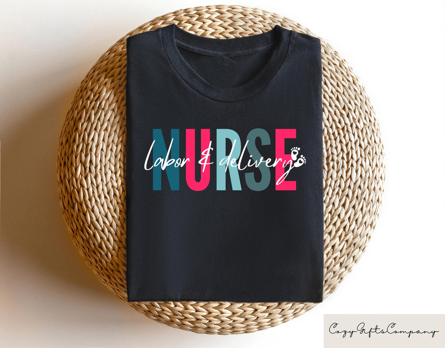 Labor And Delivery Nurse T shirt LD Nurse Sweatshirt Nurse Appreciation Shirt Baby Nurse Gift Delivery Nurse Outfit LD Nurse Tee Sweatshirt – Cozy Vibes · Trending Graphic Apparel
