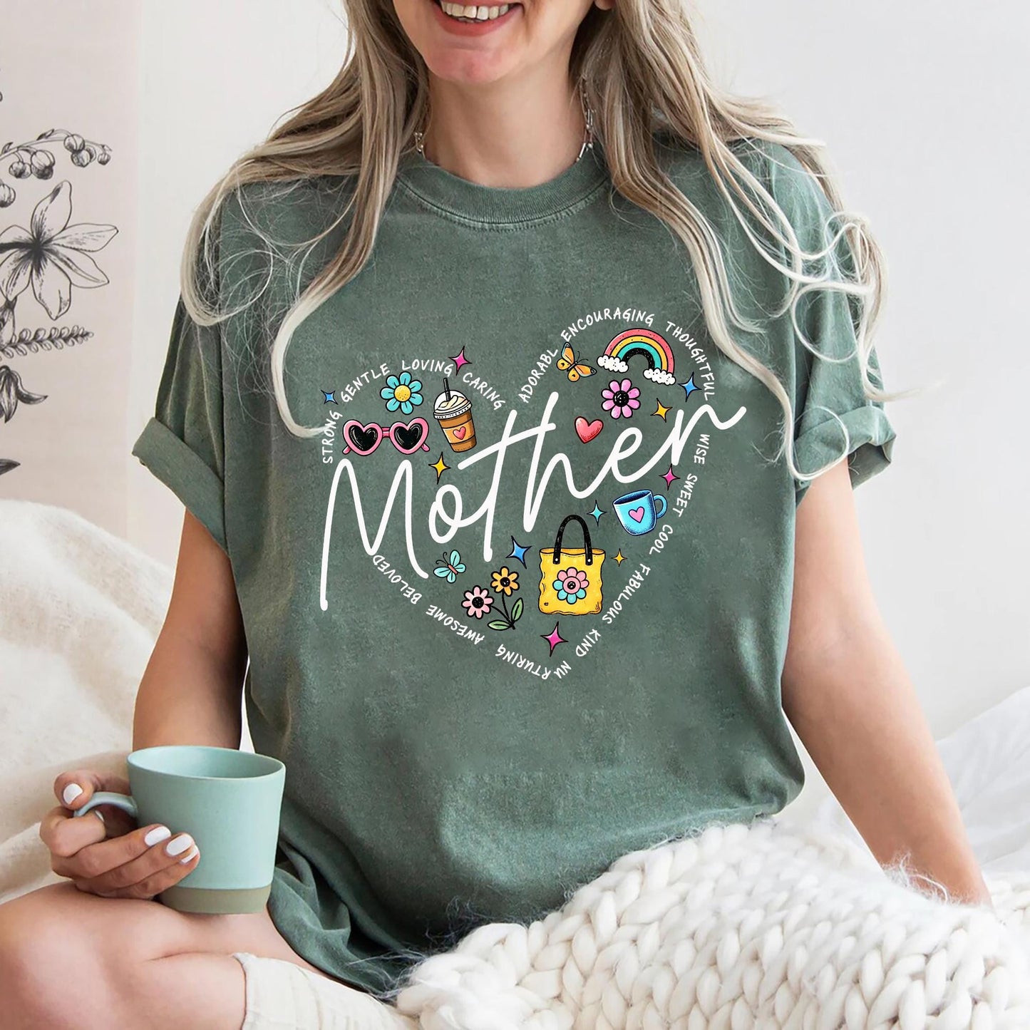 Mother Shirt Mothers Day Gift For Mom Mama Shirt Pregnancy Announcement T shirt Unique Mom Gift Mom Birthday Gift Graphic Tee – Premium Graphic · Great Gift For Fans