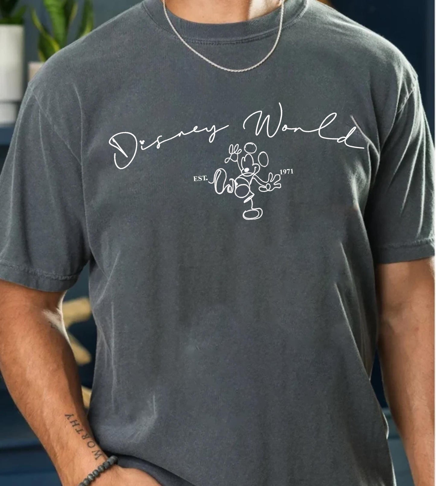 Disney World Shirt Disneyworld Est1971 Shirt Disney Trip Shirt Matching Disney Vacation Shirt Mickey and Friends Shirt Graphic Tee – Warm & Stylish · Must-Have Style