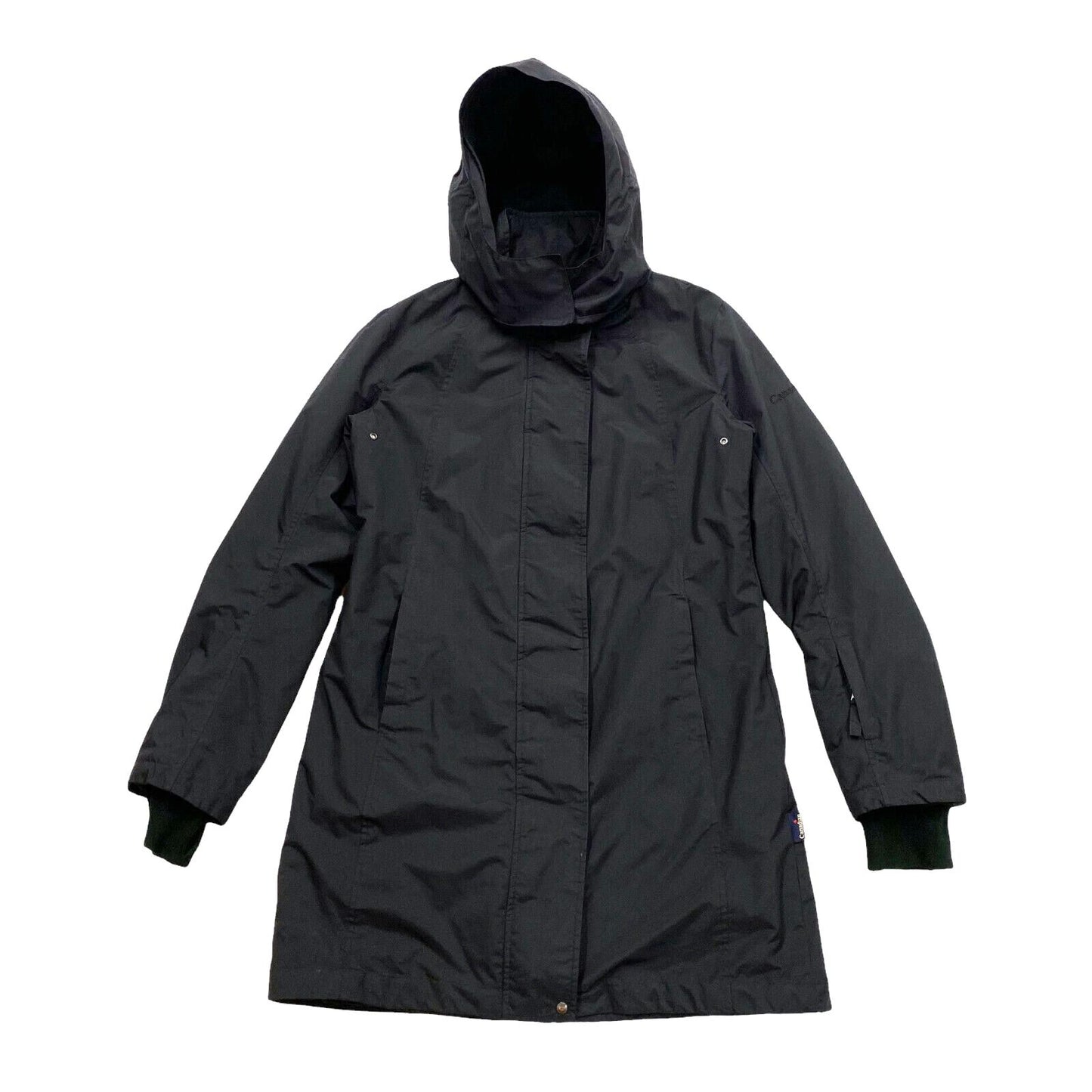 Canadian Quilted Hooded Coat Vintage Womens Designer Black Medium Nylon Hooded Graphic Tee – Everyday Comfort · Trending Graphic Apparel
