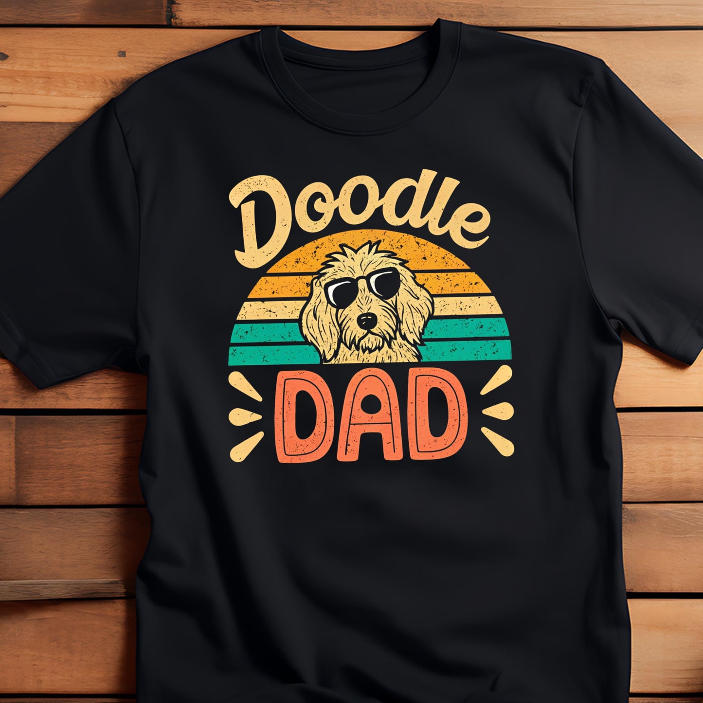 Doodle Dad T Shirt Vintage Dog Lover Shirt Retro Pet Owner Tee Gift for Dog Dads Cute Doodle Dog Tee Funny Father39s Day Shirt Graphic Tee – Feel-Good Design · Trending Graphic Apparel