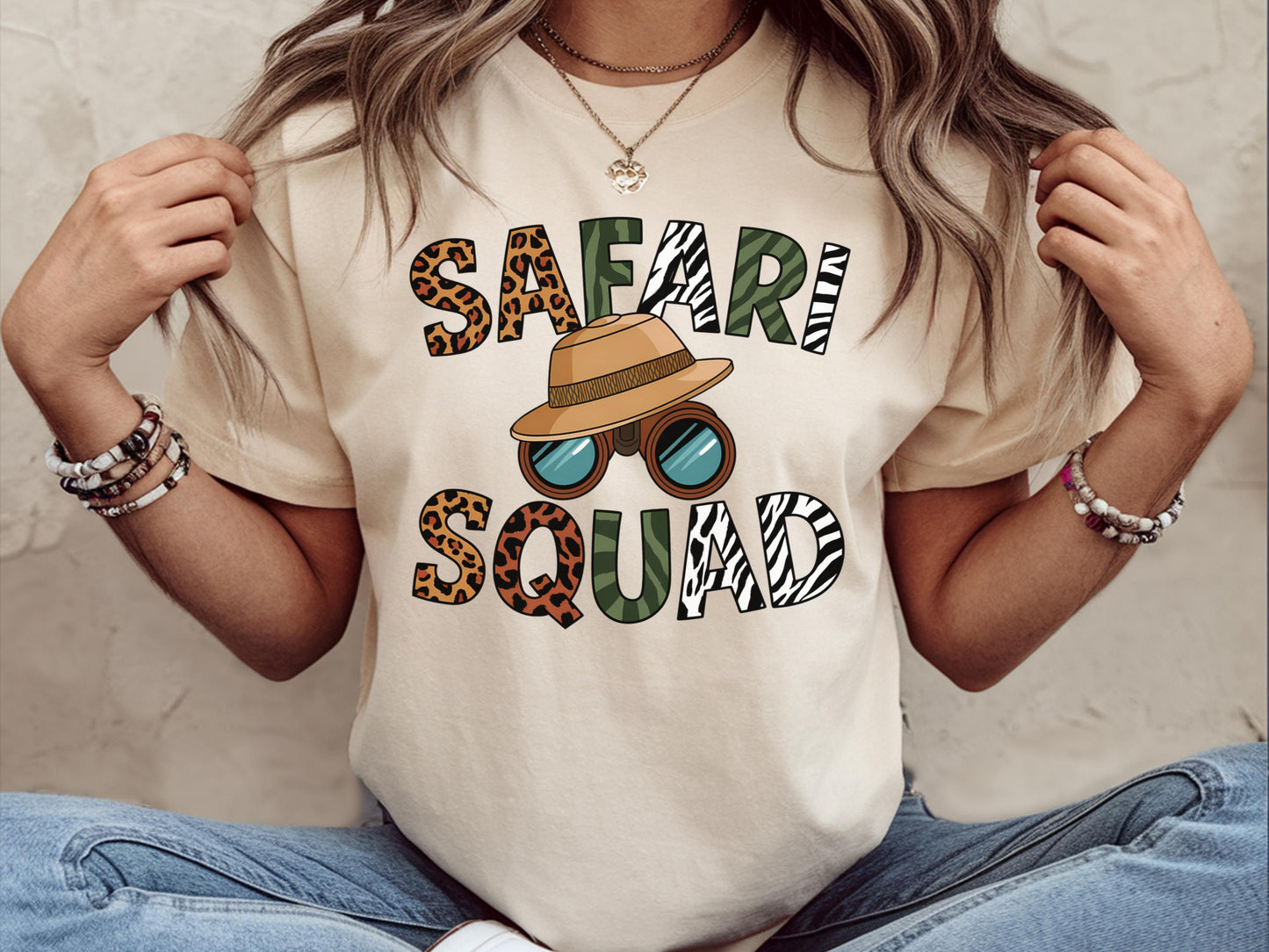 Safari Squad Shirt Safari Tour Shirt Family Safari Shirt Safari Birthday Trip Tee African Shirts Safari Squad Safari Crew Shirt Graphic Tee – Aesthetic Look · Perfect For Daily Wear