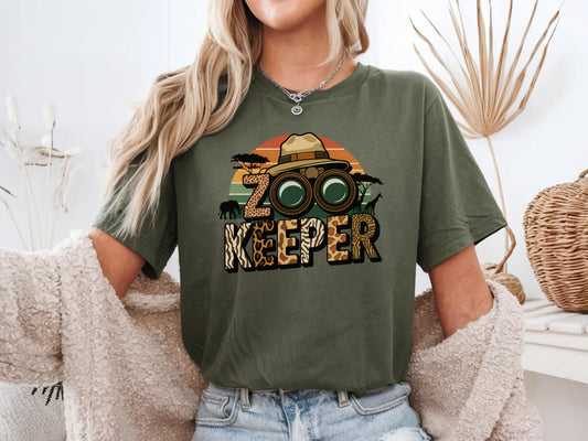 Zoo Keeper Shirt Safari Tour Shirt Family Safari Shirt Safari Birthday Trip Tee African Shirts Safari Squad Safari Crew Shirt Graphic Tee – Everyday Comfort · Perfect For Daily Wear