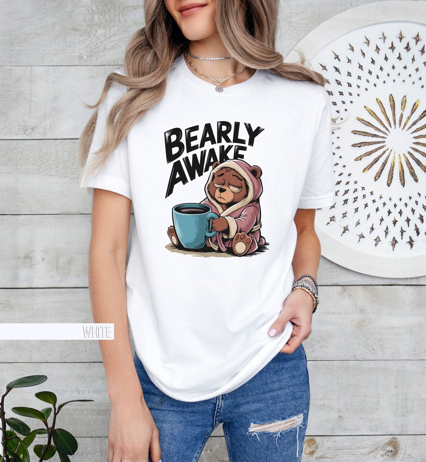 Funny Bear Shirt Coffee Lover Shirt Cute Sleepy Bear Graphic Tee Tired Bear Funny Animal Shirt Weirdcore Shirt Unhinged Shirts Graphic Tee – Bold Style · Trending Graphic Apparel