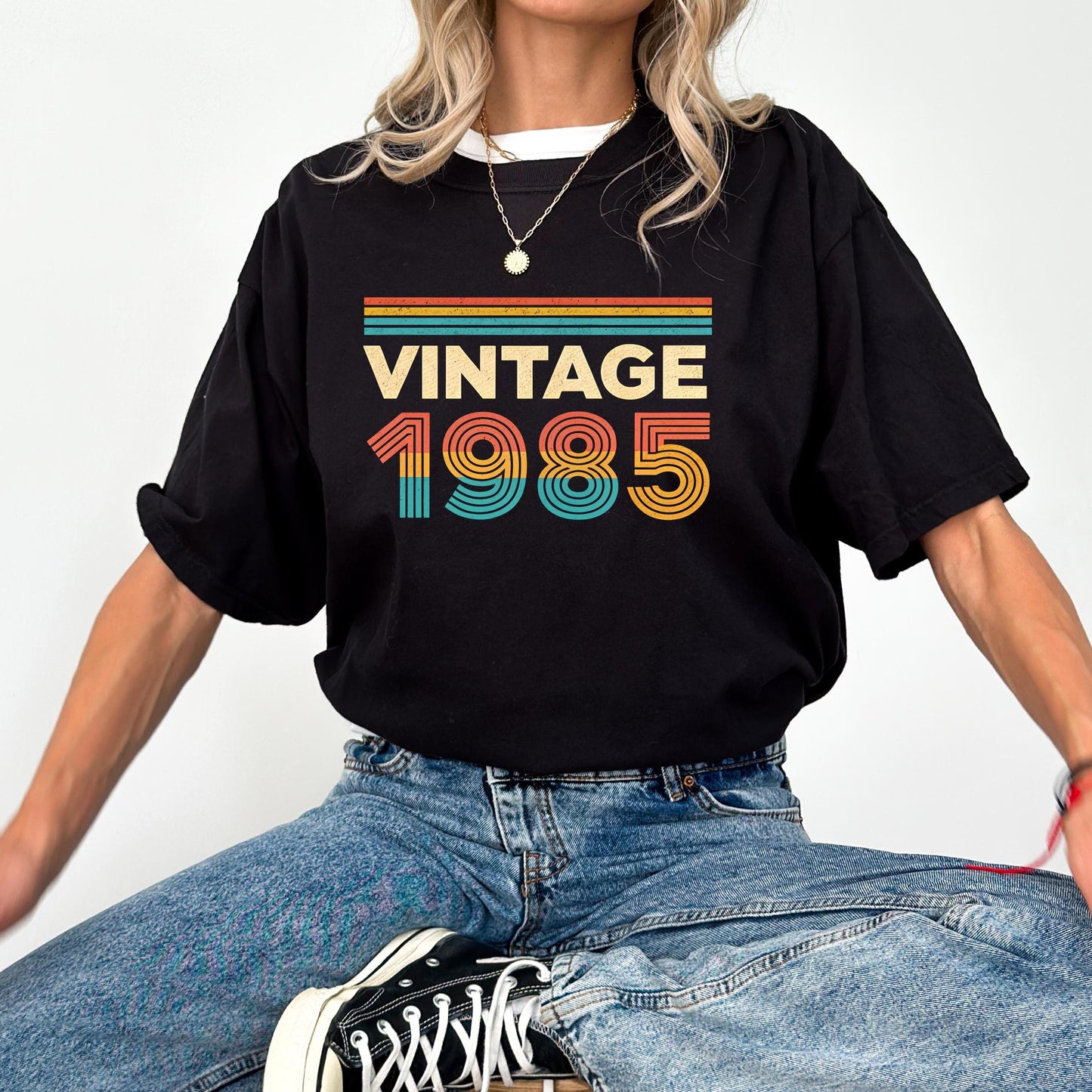 1985 Birthday Shirt 40th Birthday Gifts for Men 1985 Vintage Birthday T Shirt 40th Gift TShirt 1985 Birthday shirts 1980s retro tee Graphic Tee – Warm & Stylish · Trending Graphic Apparel