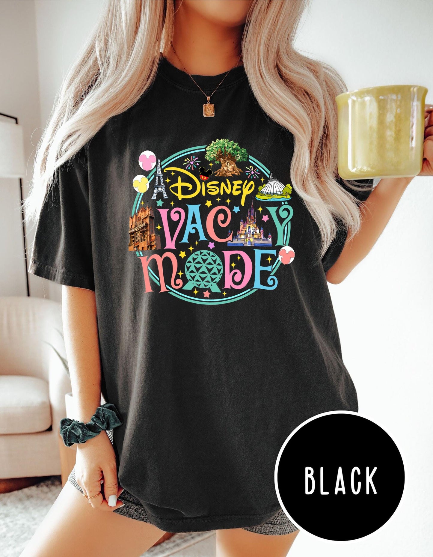 Vacay Mode Shirt Disney Vacay Mode Shirt Disney Vacation Shirt Vacation Shirt Disney World Shirt Disneyland Trip Shirt Graphic Tee – Easygoing Wear · Great Gift For Fans