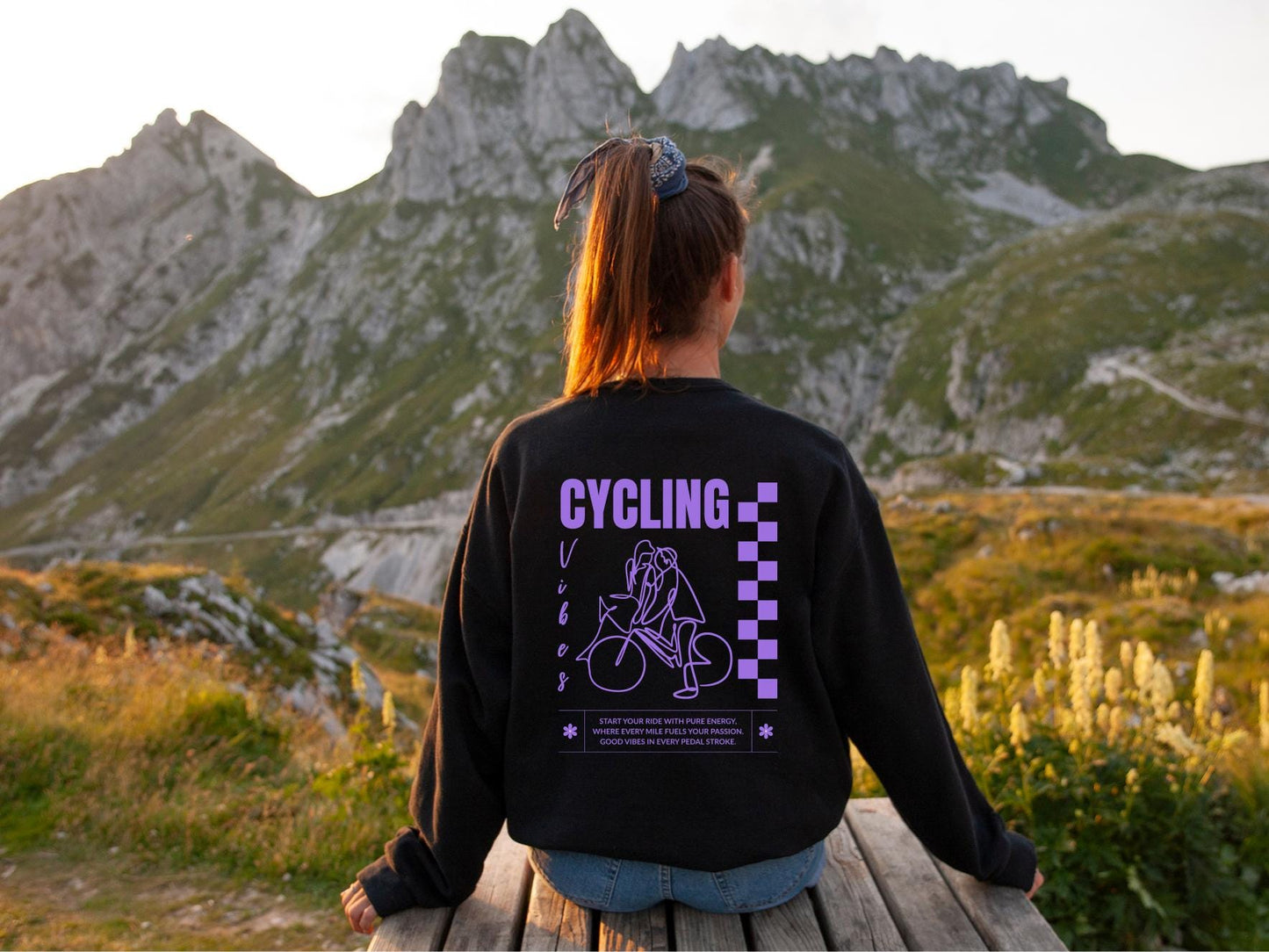 Cycling Vibes Sweatshirt Fahrrad Sweatshirt Fahrradliebhaber Radfahren Hoodie Radfahrer Shirt Fahrrad Enthusiast Hoodie – Fan Favorite · Great Gift For Fans