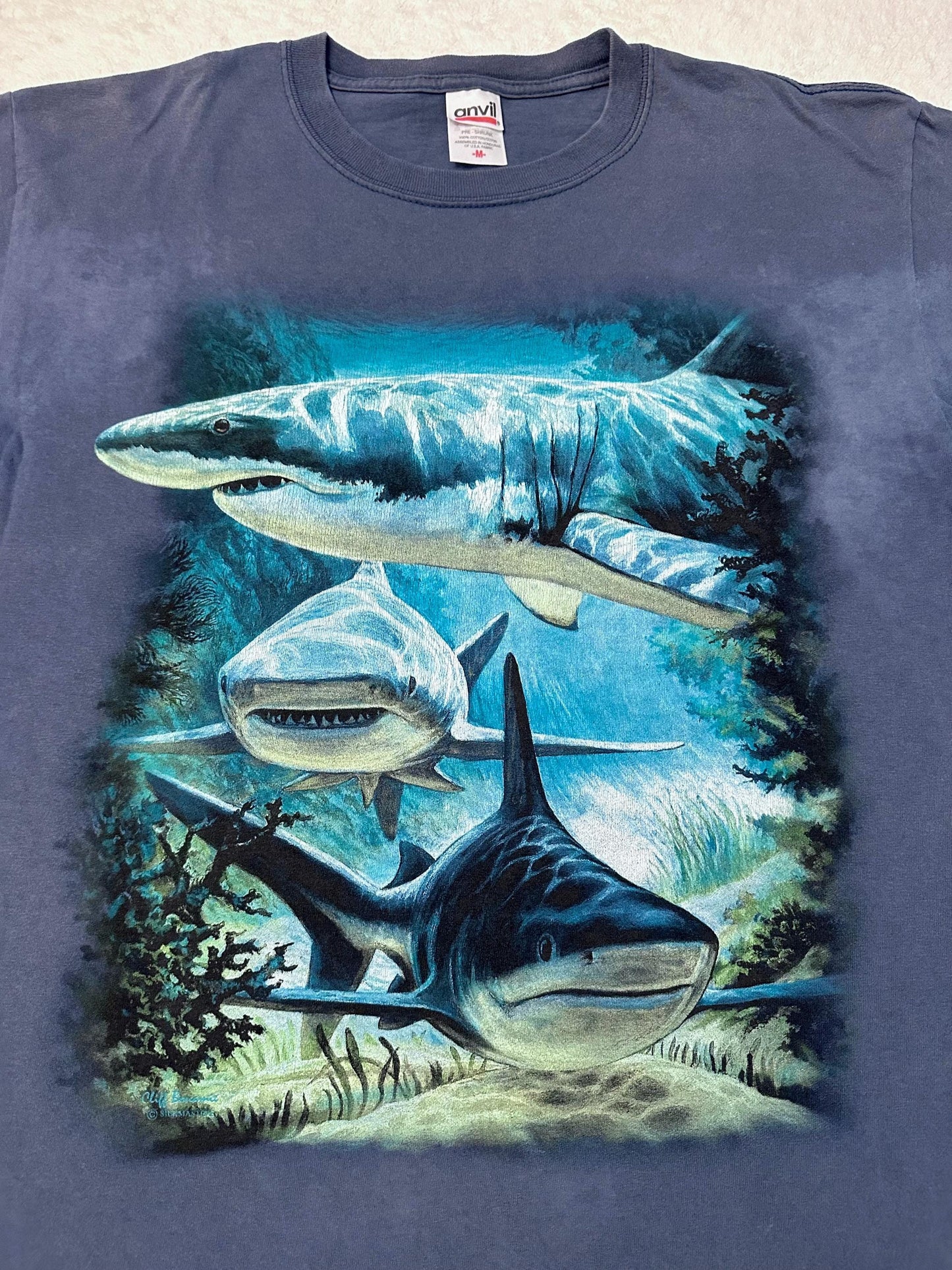 Vintage 2000s Y2K Aquarium Of The Pacific Long Beach Ocean Sharks T Shirt M L Graphic Tee – Bold Style · Trending Graphic Apparel