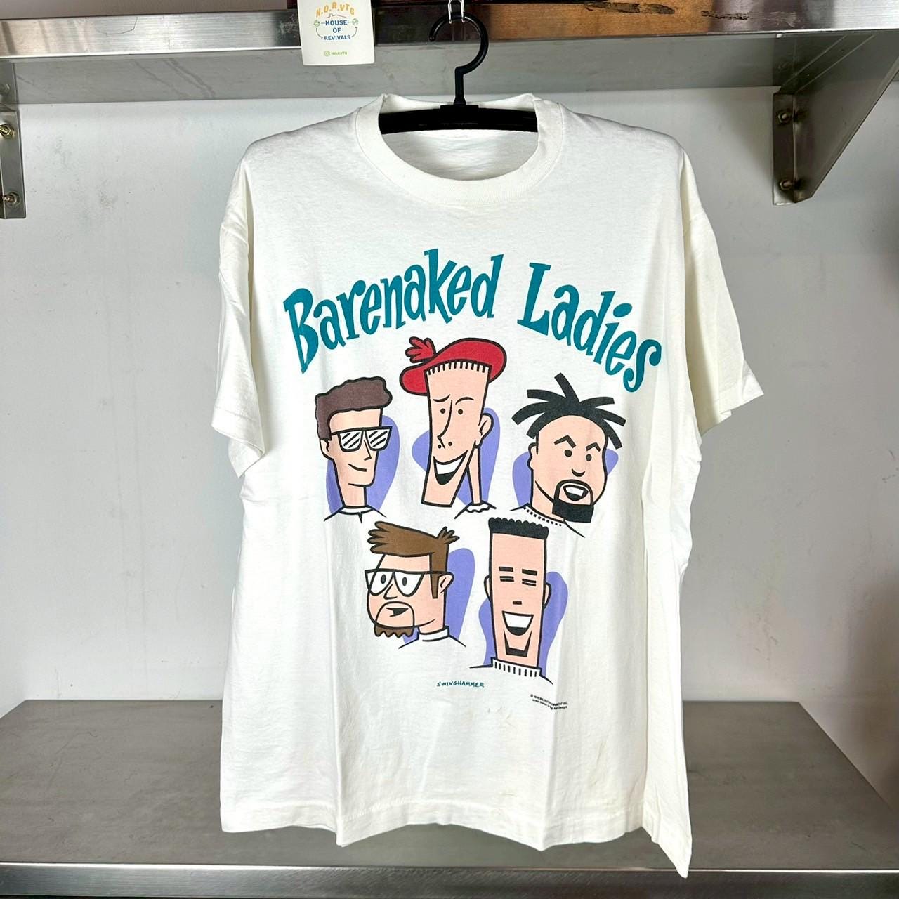 Vintage 1993 Barenaked Ladies Rock Band XL single stitch T shirt Vintage Band Tees Band tee Band Tshirt Graphic Tee – Premium Graphic · Must-Have Style