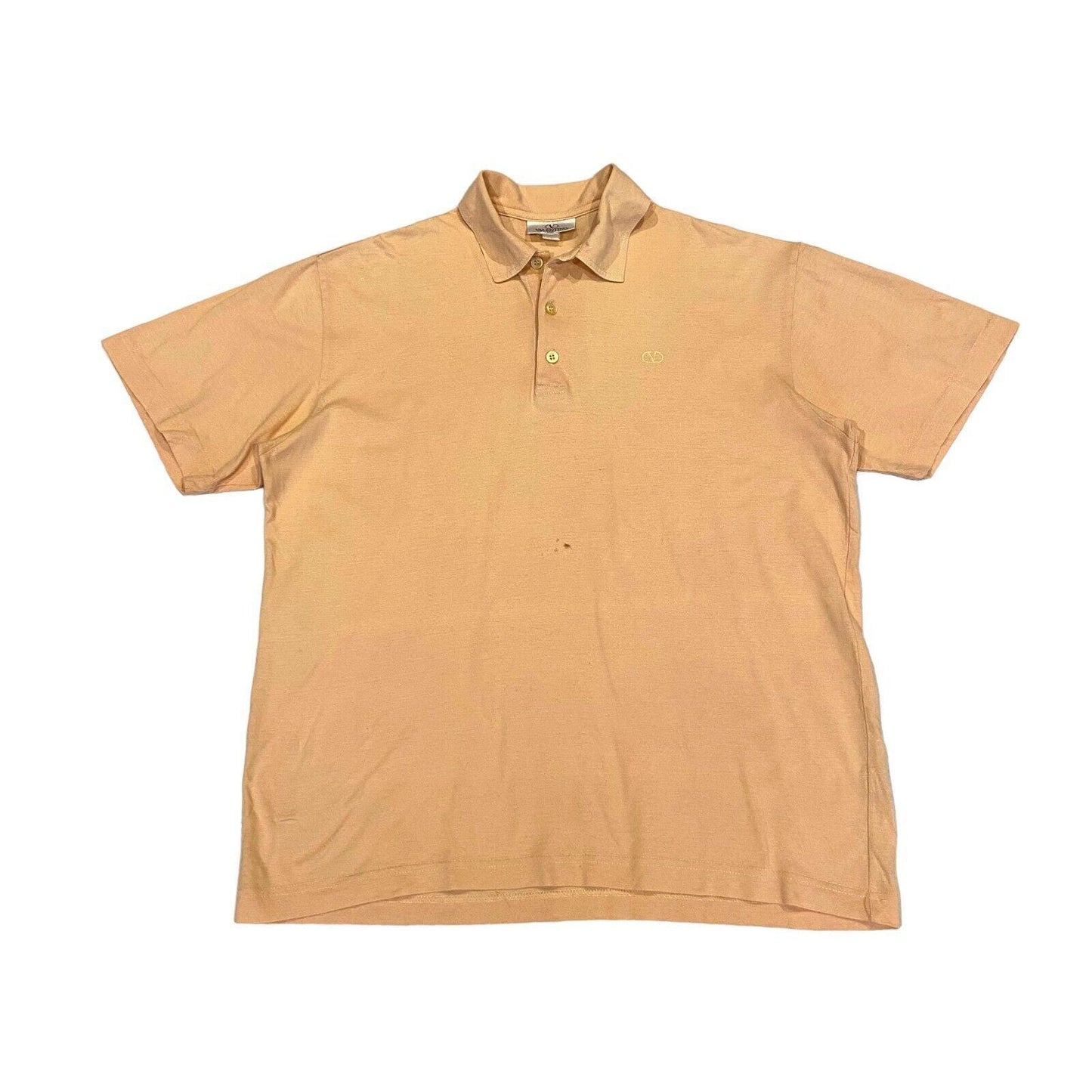 Valentino Studio Polo Shirt Vintage Mens Orange Pink Luxury High End Designer Graphic Tee – Fan Favorite · Must-Have Style