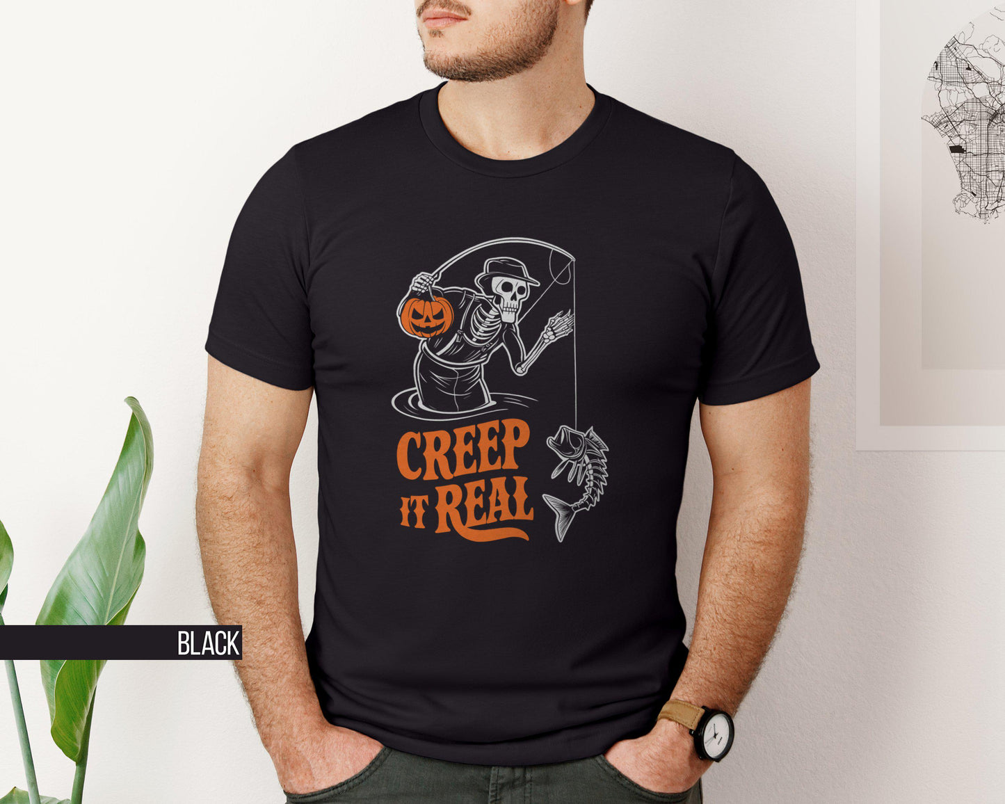 Halloween Fishing Shirt Skeleton Shirt Fishing Lover Shirt Dad Fishing Shirt Dad Gifts Dad Shirt Unhinged Shirts Silly Shirt Graphic Tee – Cozy Vibes · Top Pick For Any Outfit