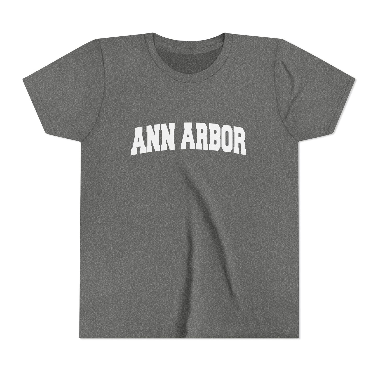 Ann Arbor Michigan Youth Graphic Tee Kids Ann Arbor T Shirt Graphic Tee – Warm & Stylish · Great Gift For Fans