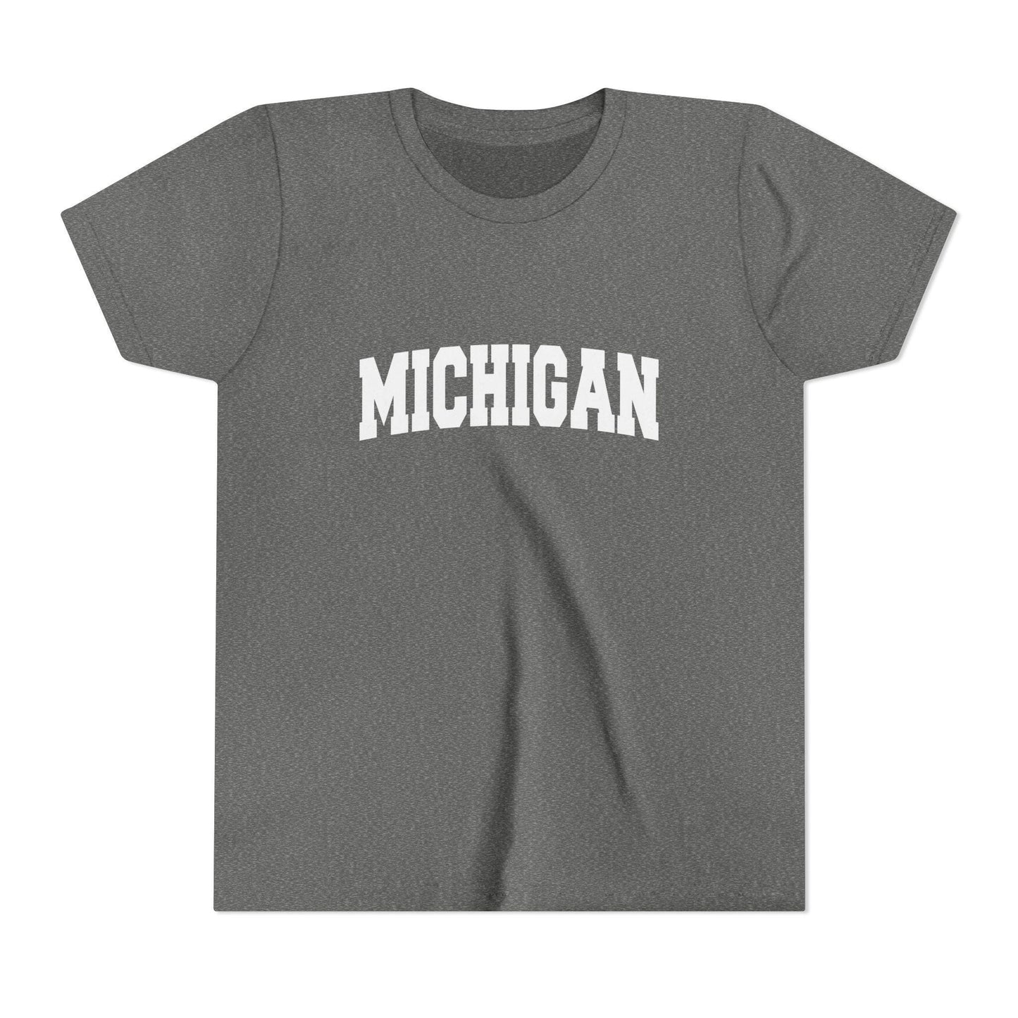 Michigan Youth Graphic Tee Kids T Shirt Graphic Tee – Warm & Stylish · Trending Graphic Apparel
