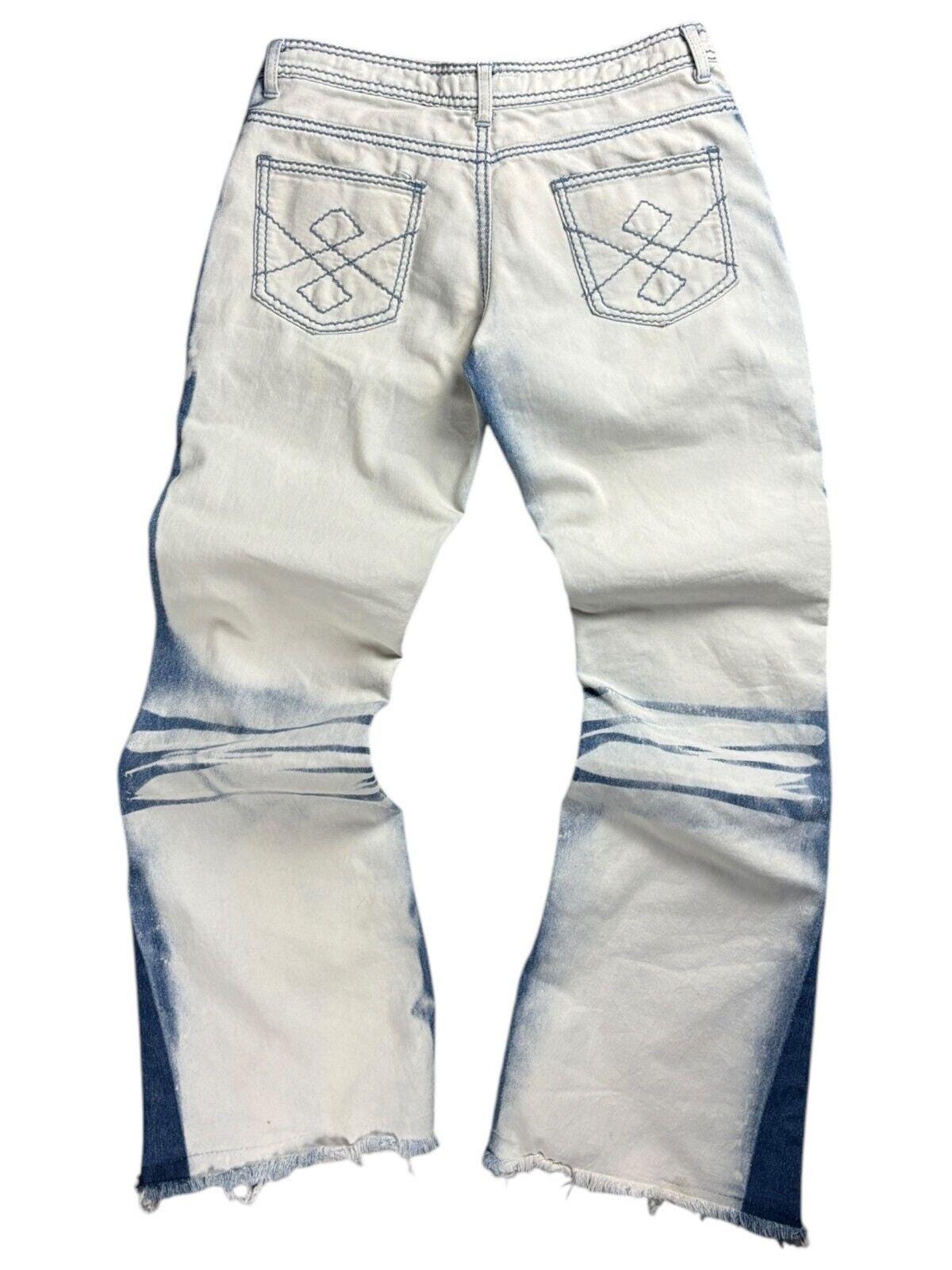 Vintage Liquid Jeans Bleached Mid Wash Low Rise Womens Flared Jeans Size 29 Graphic Tee – Easygoing Wear · Must-Have Style
