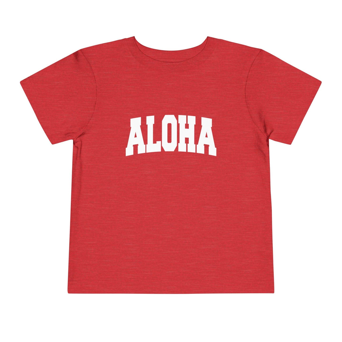 Aloha Toddler Graphic Tee Kids Aloha Vacation Shirt Collegiate Style Graphic Tee – Soft Feel · Trending Graphic Apparel