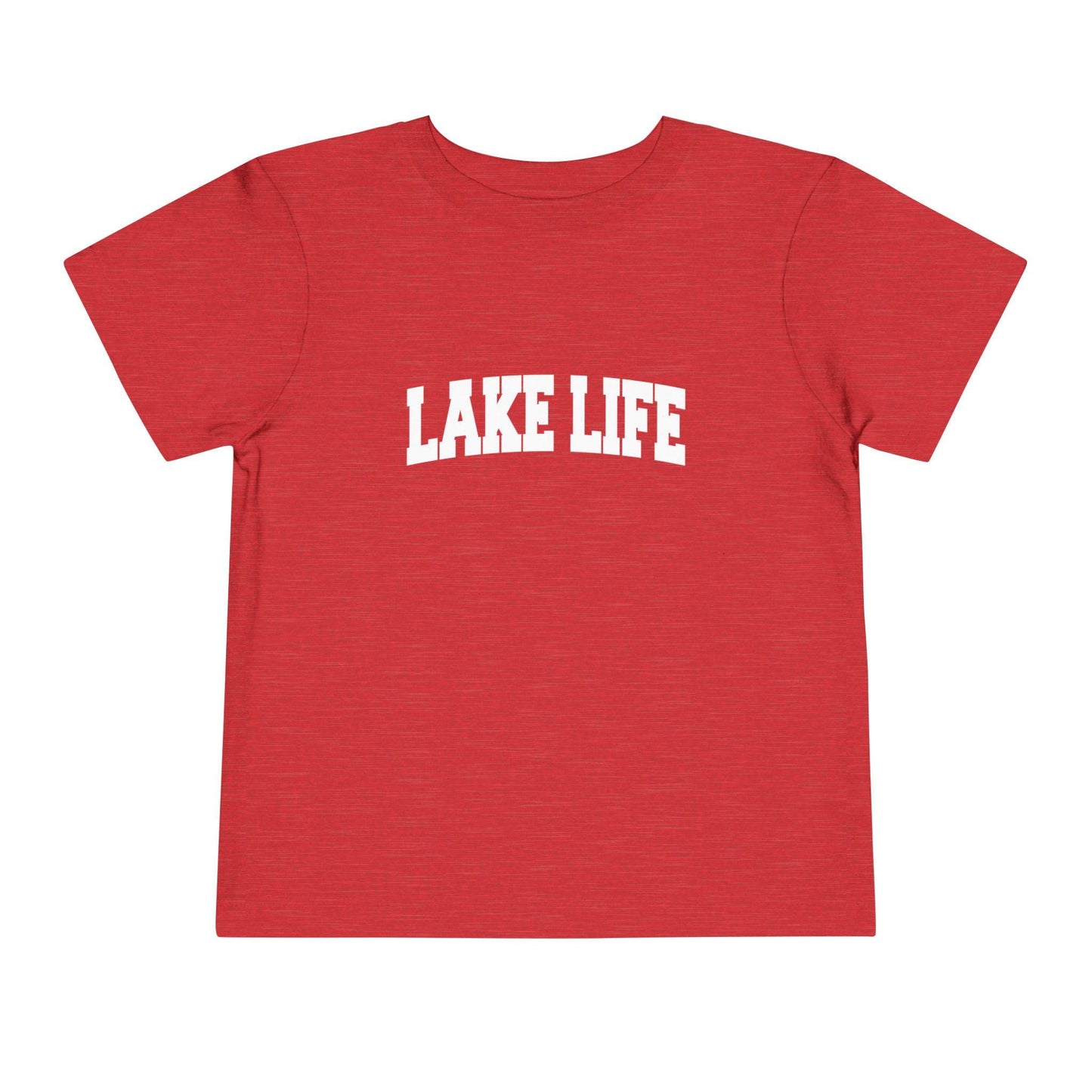 Lake Life Toddler Graphic Tee Kids Lake Life Vacation Shirt Collegiate Style Graphic Tee – Fan Favorite · High-Quality Print