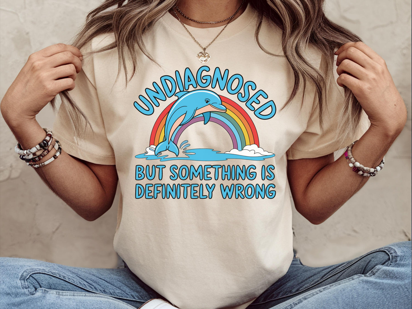 Undiagnosed But Something Is Definitely Wrong Shirt Mental Health Funny Shirts Funny Meme Shirt Funny Mental Health Tee Shirt Silly Tee Graphic Tee – Aesthetic Look · Must-Have Style