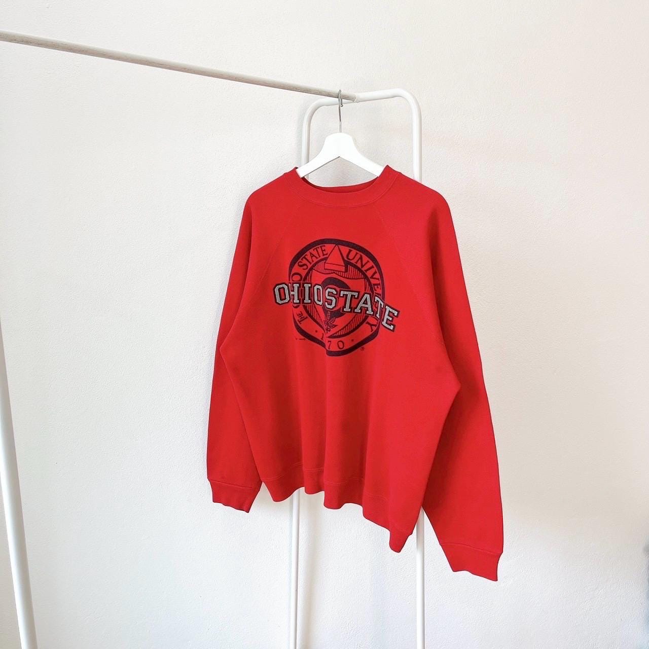 Vintage 00s Ohio State Buckeyes vintage red sweatshirt XL Sweatshirt – Bold Style · Must-Have Style