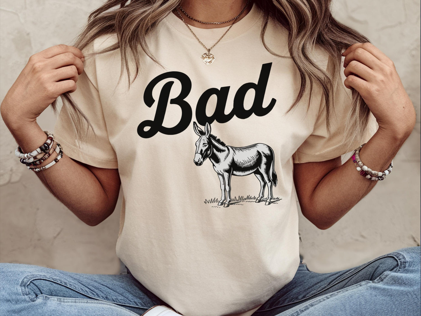 Funny Bad Ass Donkey Shirt Donkey Retro Shirt Bad Donkey Shirt Humor Sarcastic Offensive Shirt Funny Meme Shirt Adult Humor Shirting Graphic Tee – Easygoing Wear · Must-Have Style
