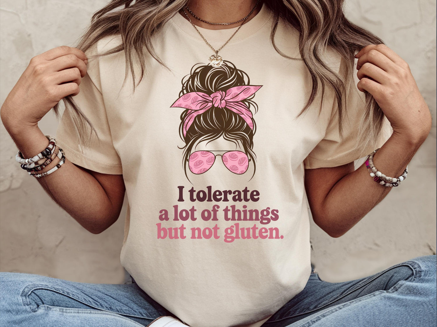 I Tolerate A Lot Of Things But Not Gluten Shirt Funny Gluten Intolerance Shirt Celiac Disease Awareness Shirt Gluten Intolerance Shirt Graphic Tee – Fan Favorite · Trending Graphic Apparel