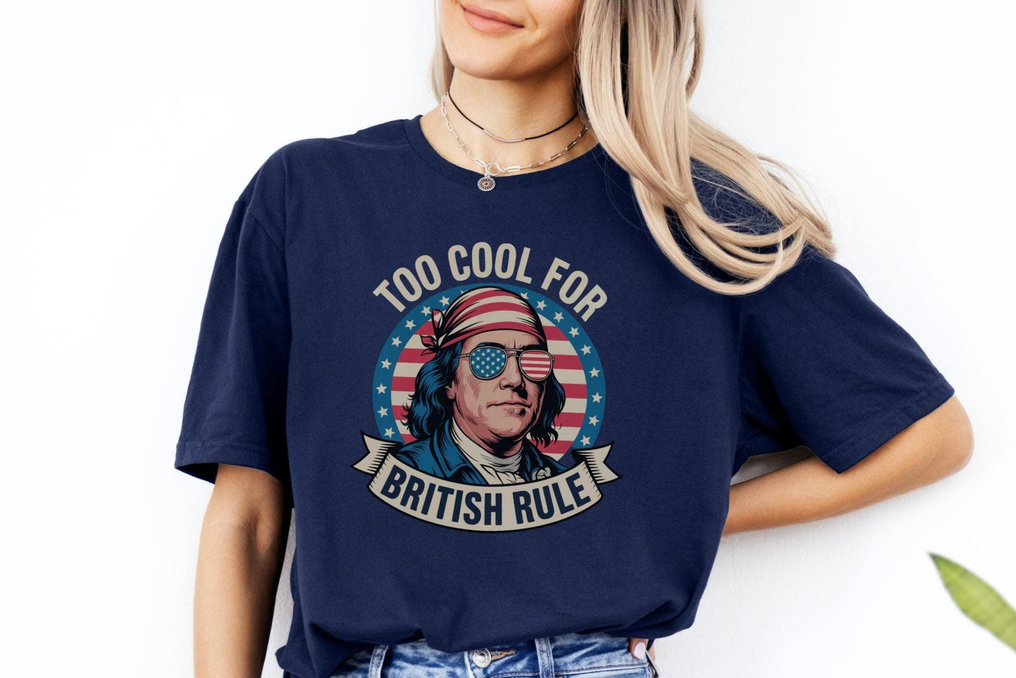 Too Cool for British Rule T Shirt for 4th of July Independence Day USA Tee 4th of July Shirt Gift Idea Graphic Tee – Easygoing Wear · Perfect For Daily Wear