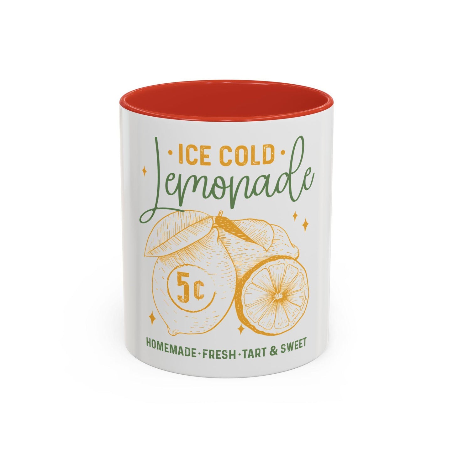 Lemonade Accent Coffee Mug Fun Kitchen Decor Gift for Lemon Lovers Summer Vibe Bright Accent for Beverages Fresh and Sweet Design Graphic Tee – Warm & Stylish · Must-Have Style