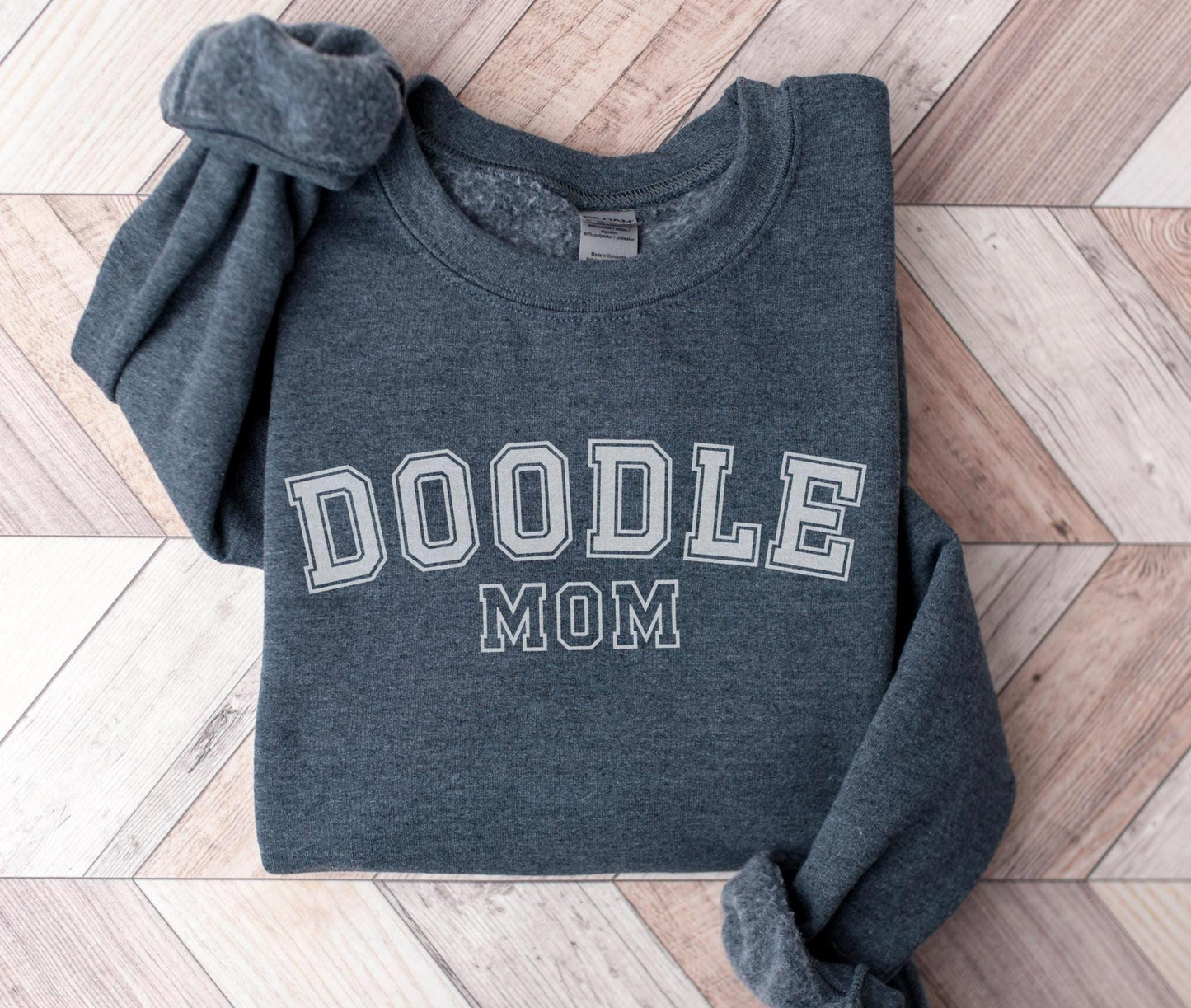 Doodle MOM Sweatshirt Dog Mom Crewneck for Doodle Owners Labradoodle Goldendoodle Gift Mothers Day Gifts Sweatshirt – Premium Graphic · Top Pick For Any Outfit