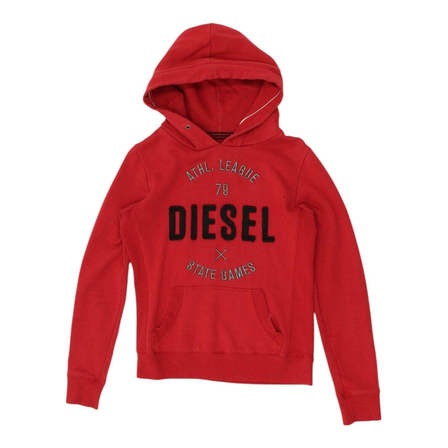 Diesel Womens Red Hoodie Vintage Designer Pullover Casual Jumper Logo Hoody Hoodie – Premium Graphic · Perfect For Daily Wear