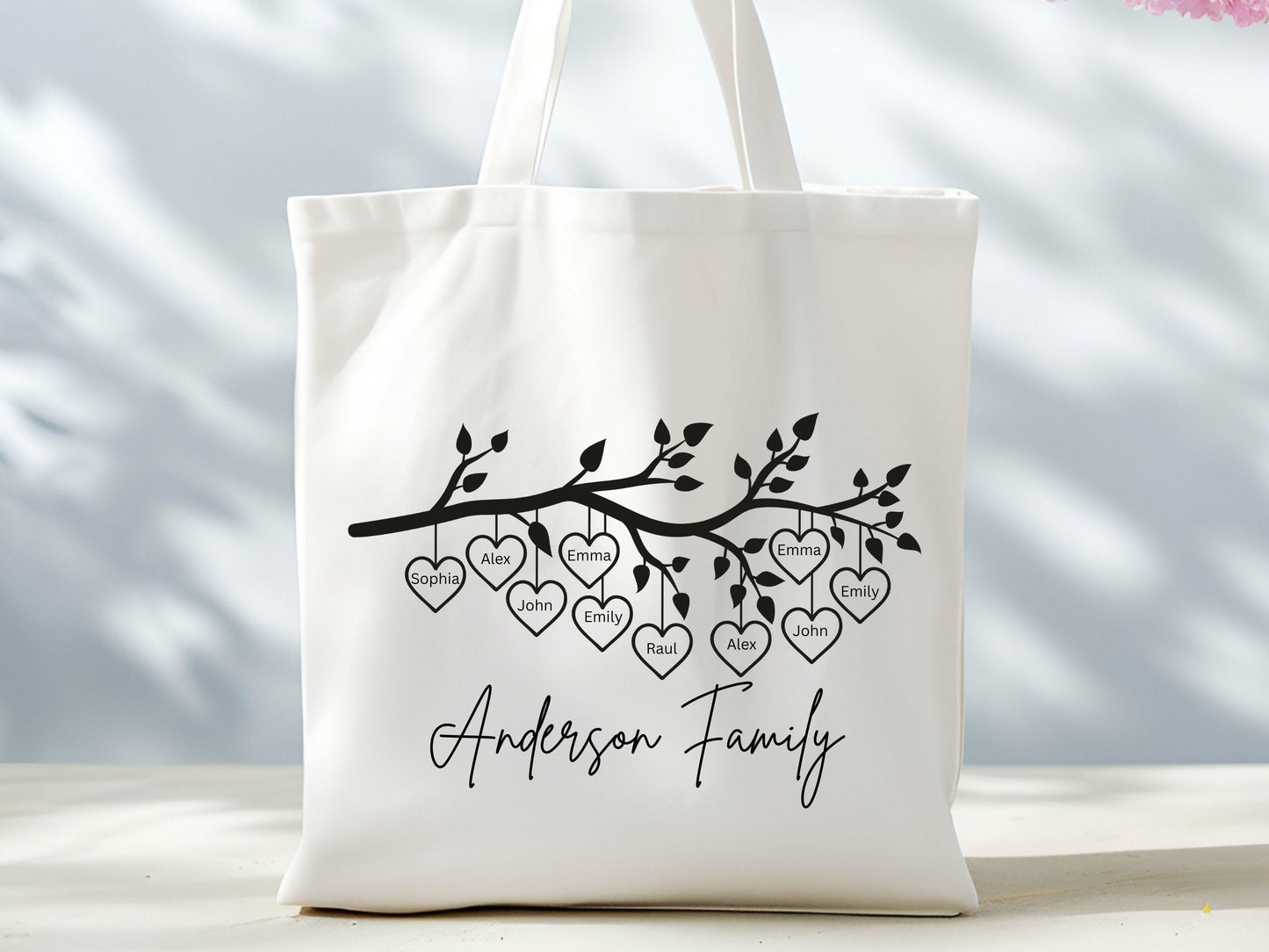 Family Tree Reunion Tote Bag Reunion 2025 Bag Custom Family Name Tote Family Reunion Favors Family Tree Tote Bag Family Event Tote Bag Tote Bag – Easygoing Wear · High-Quality Print