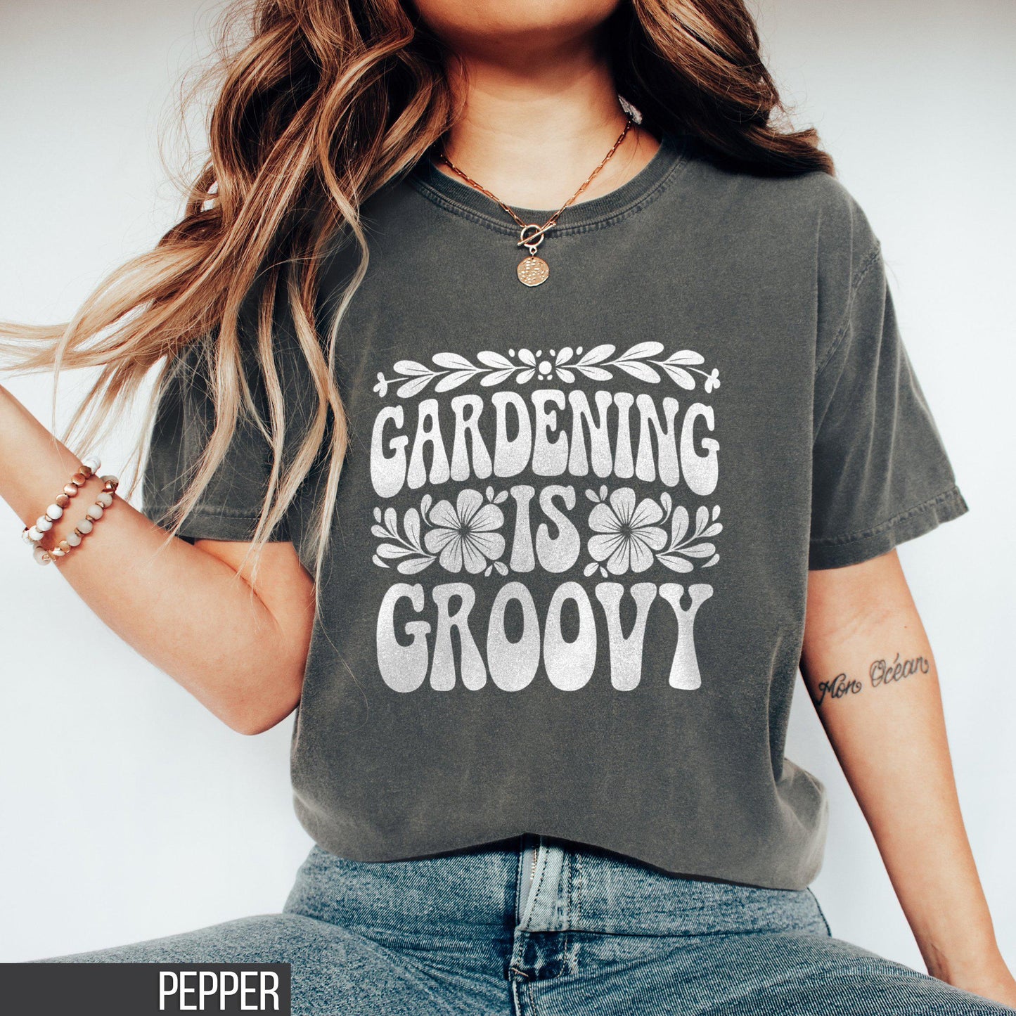 Garden Lover Shirts Grandmas Garden Gardening Gifts Flower Shirt Gift for Mom Gardening Shirt Plant Mom Gift Inspirational Quote Graphic Tee – Aesthetic Look · Perfect For Daily Wear