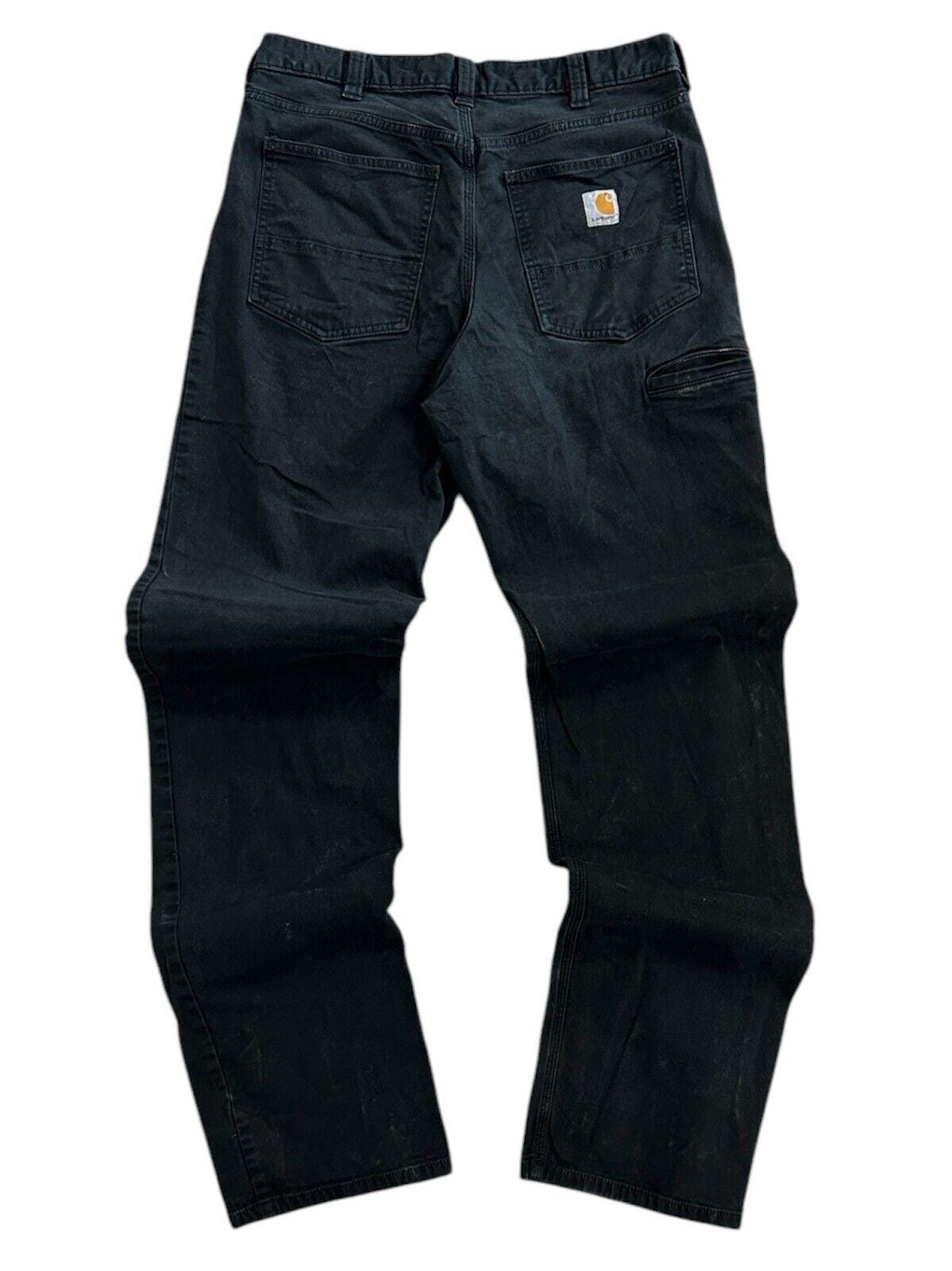 Vintage Carhartt Relaxed Fit Black Denim Jeans Size 32 Graphic Tee – Warm & Stylish · High-Quality Print